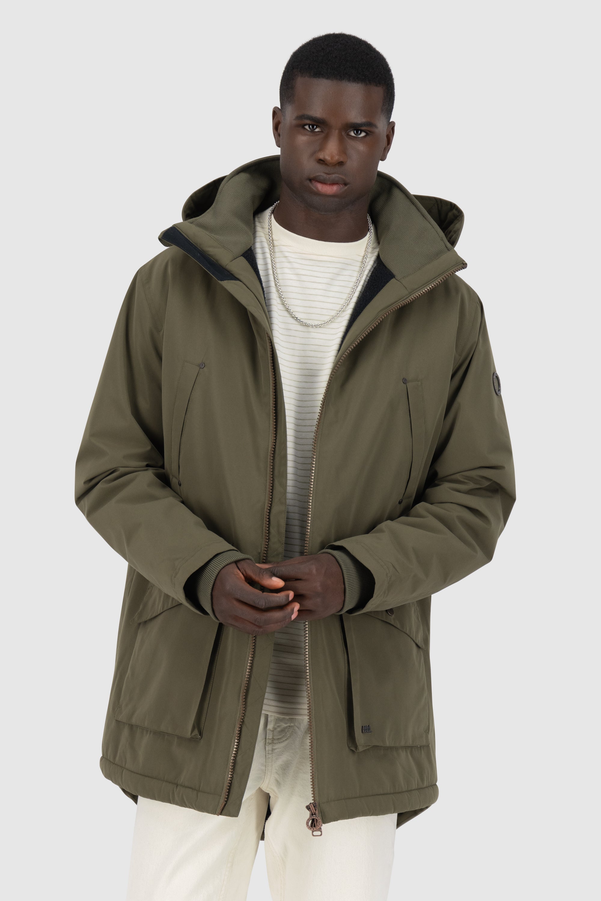 RonAK A Parka Dunkelgrün