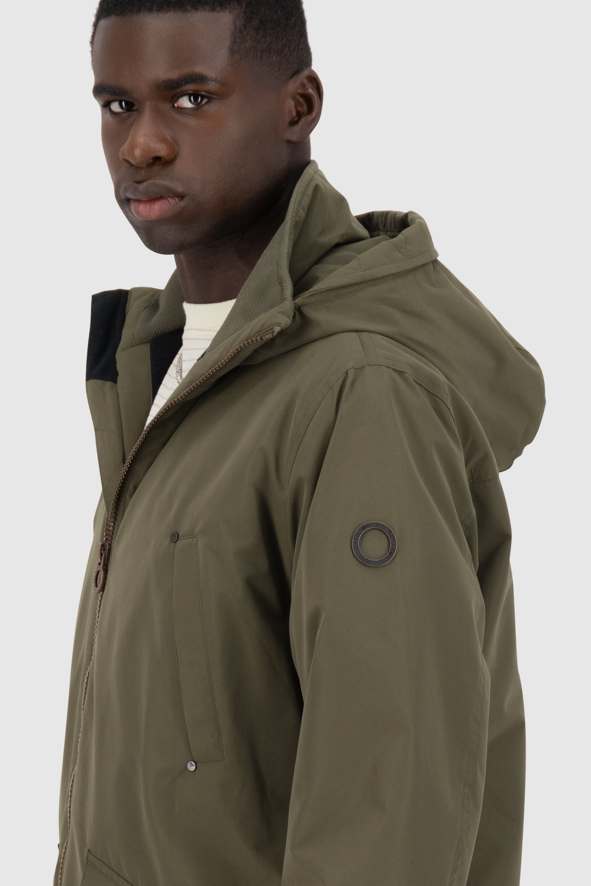 RonAK A Parka Dunkelgrün