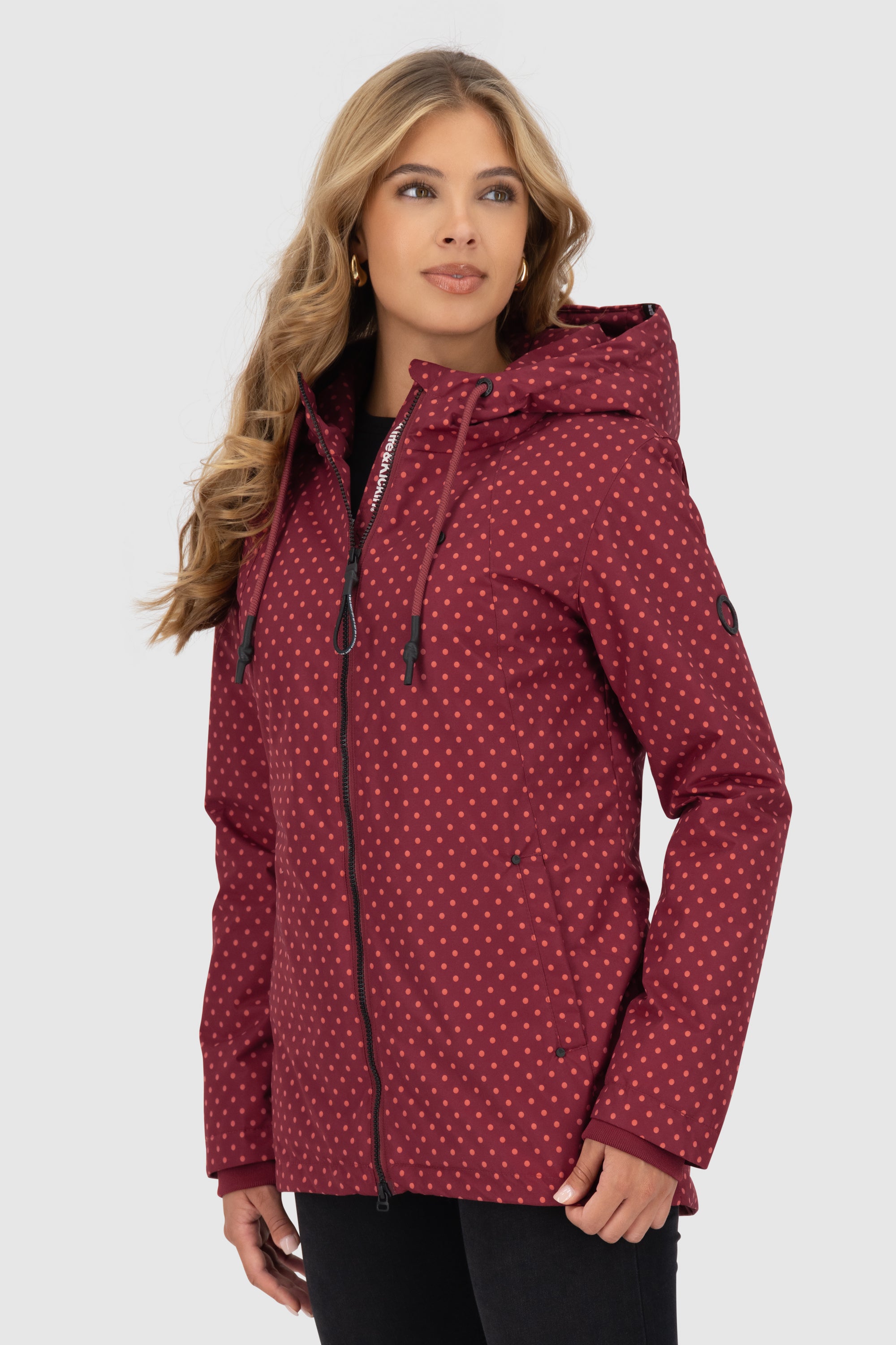 LilouAK B Jacket Dunkelrot