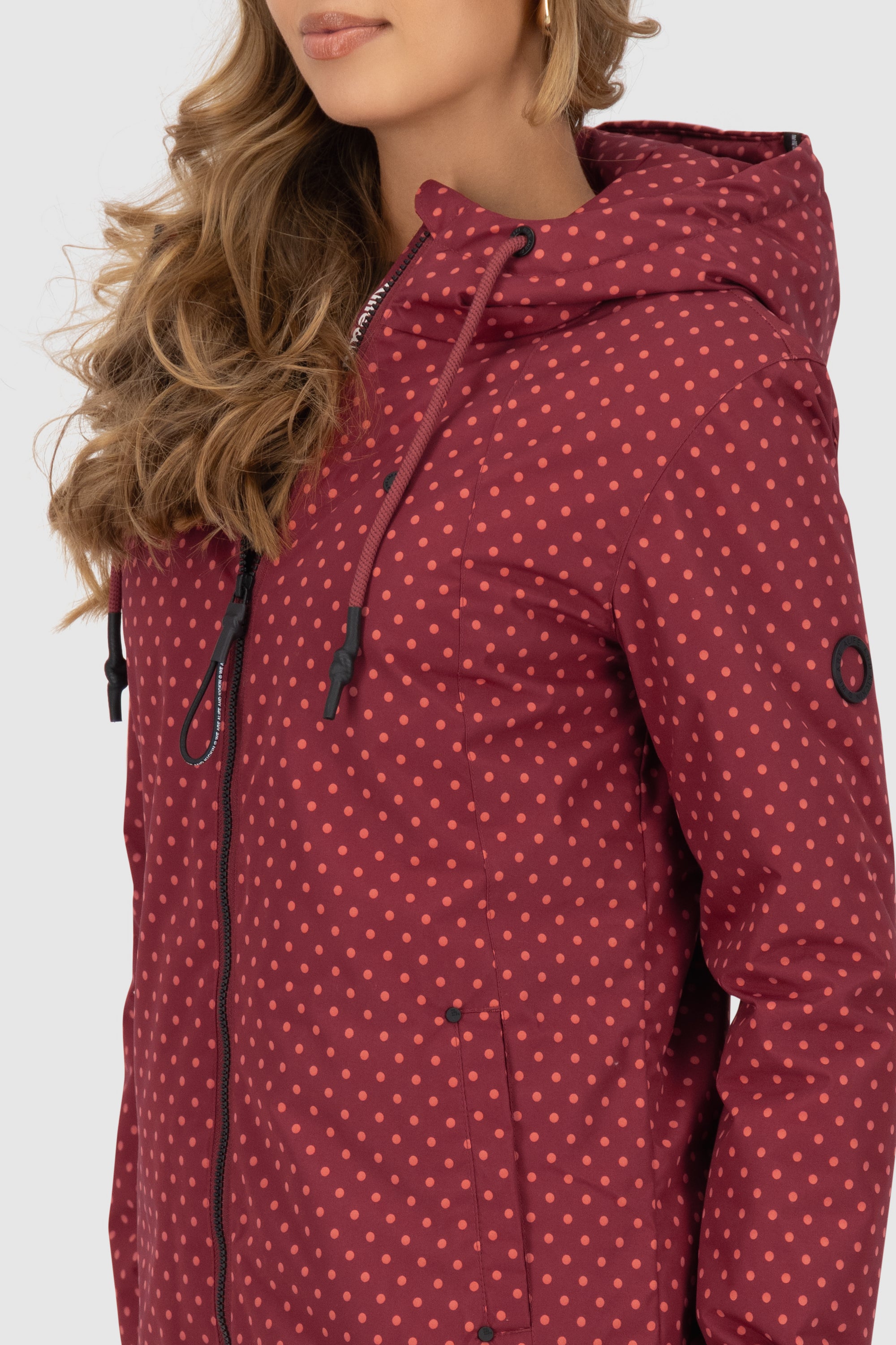 LilouAK B Jacket Dunkelrot