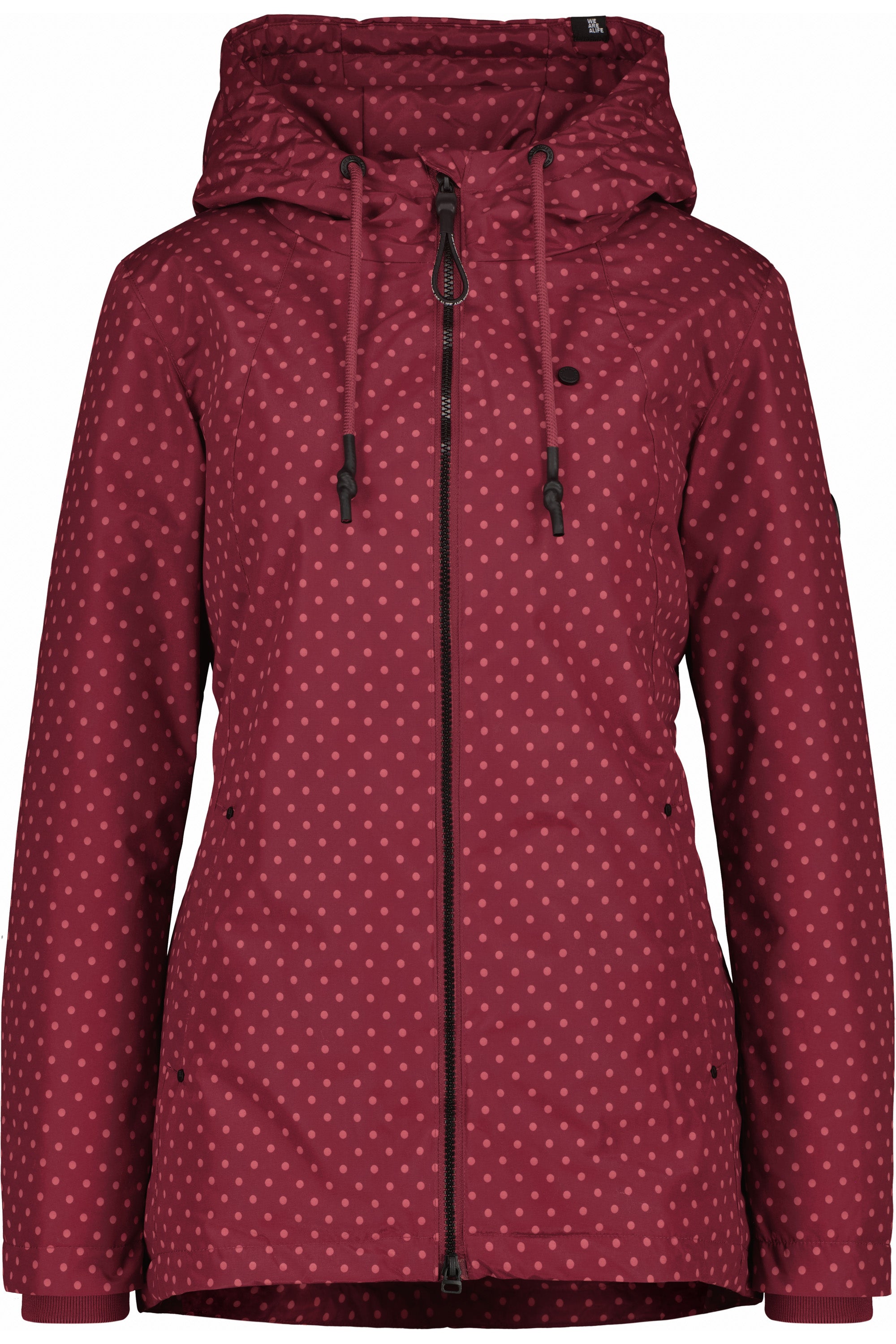 LilouAK B Jacket Dunkelrot