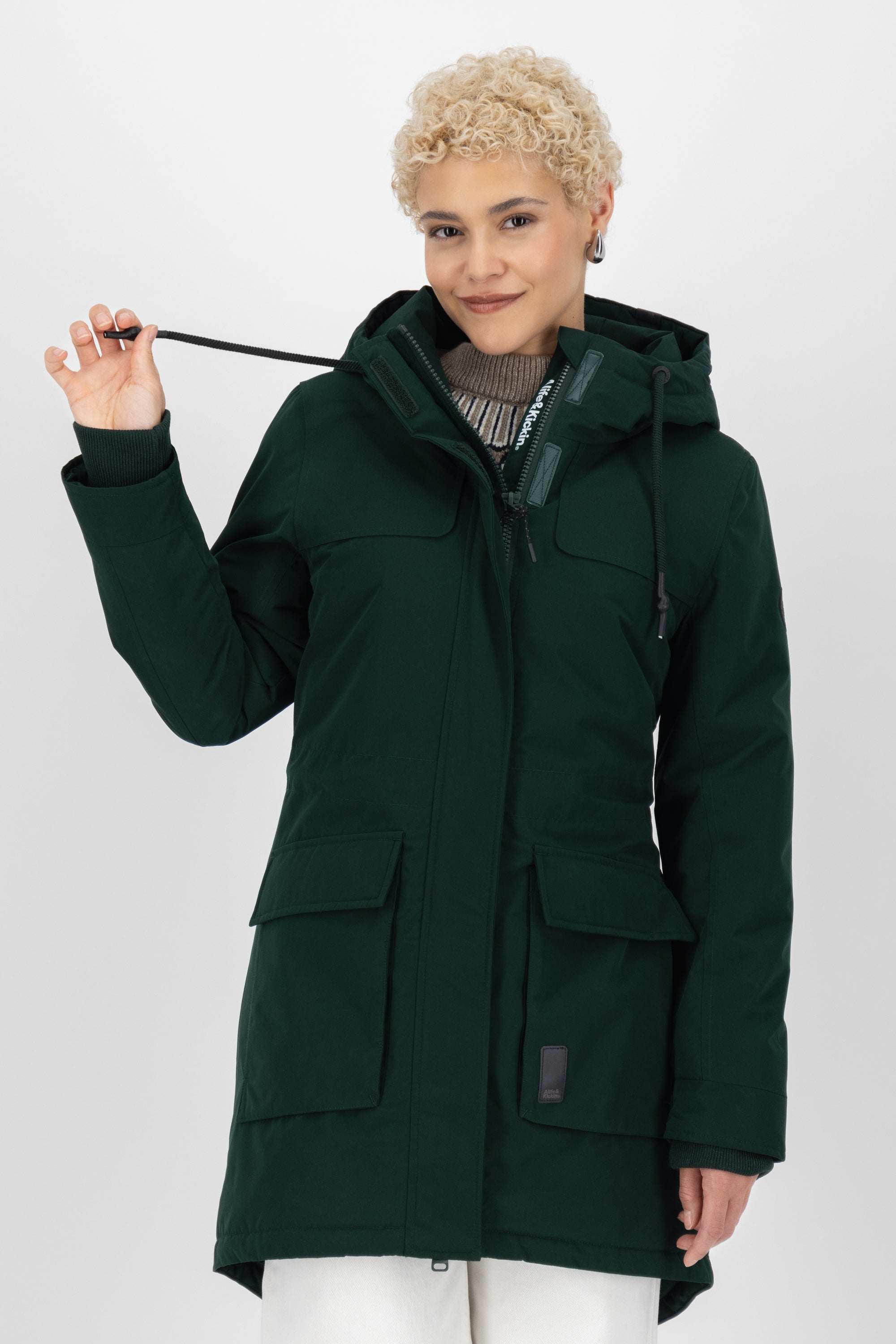 CharlizeAK A Parka Dunkelgrün