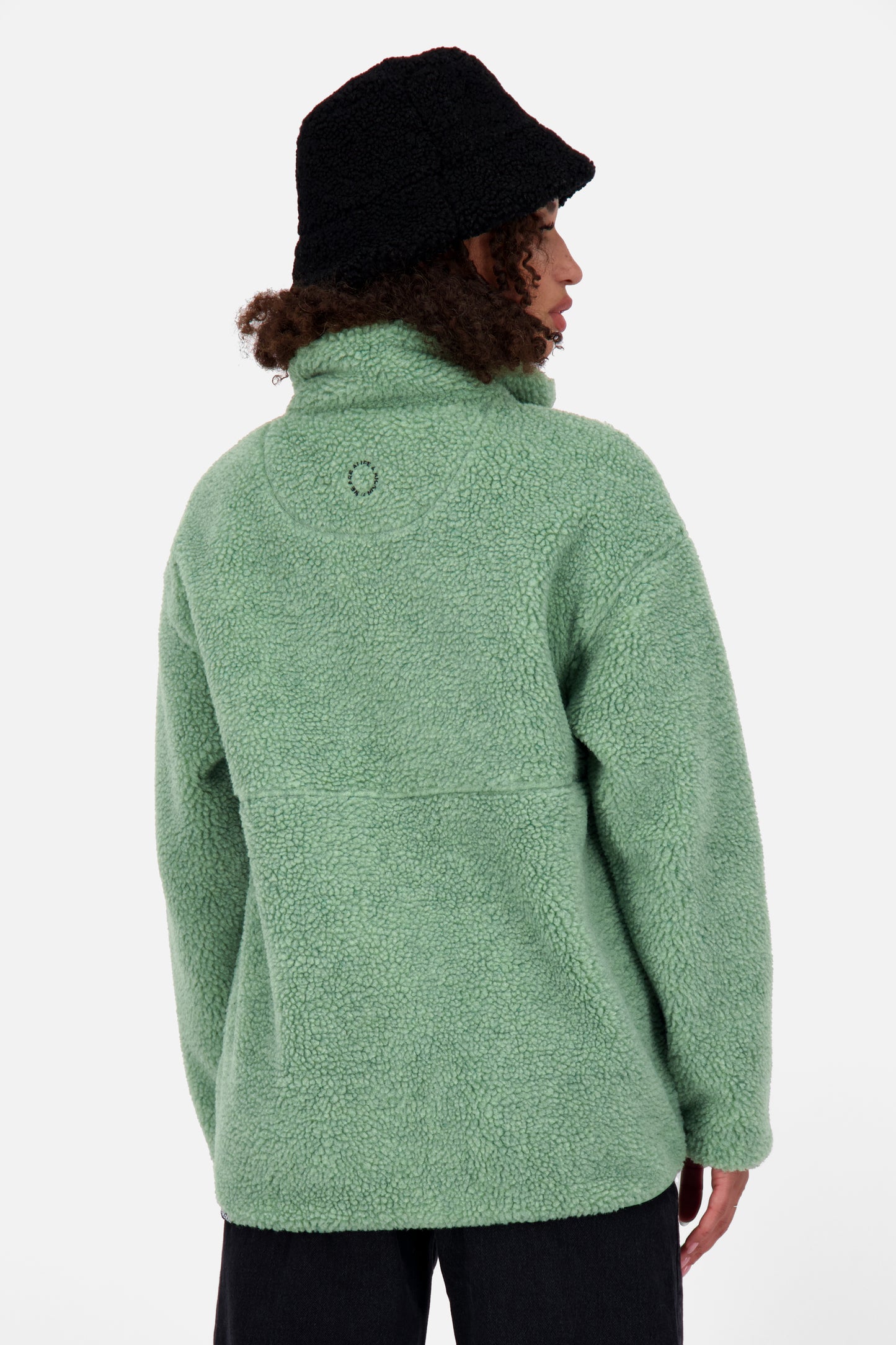 Teddyfleecejacke Damen KaluaAK G alpine frost