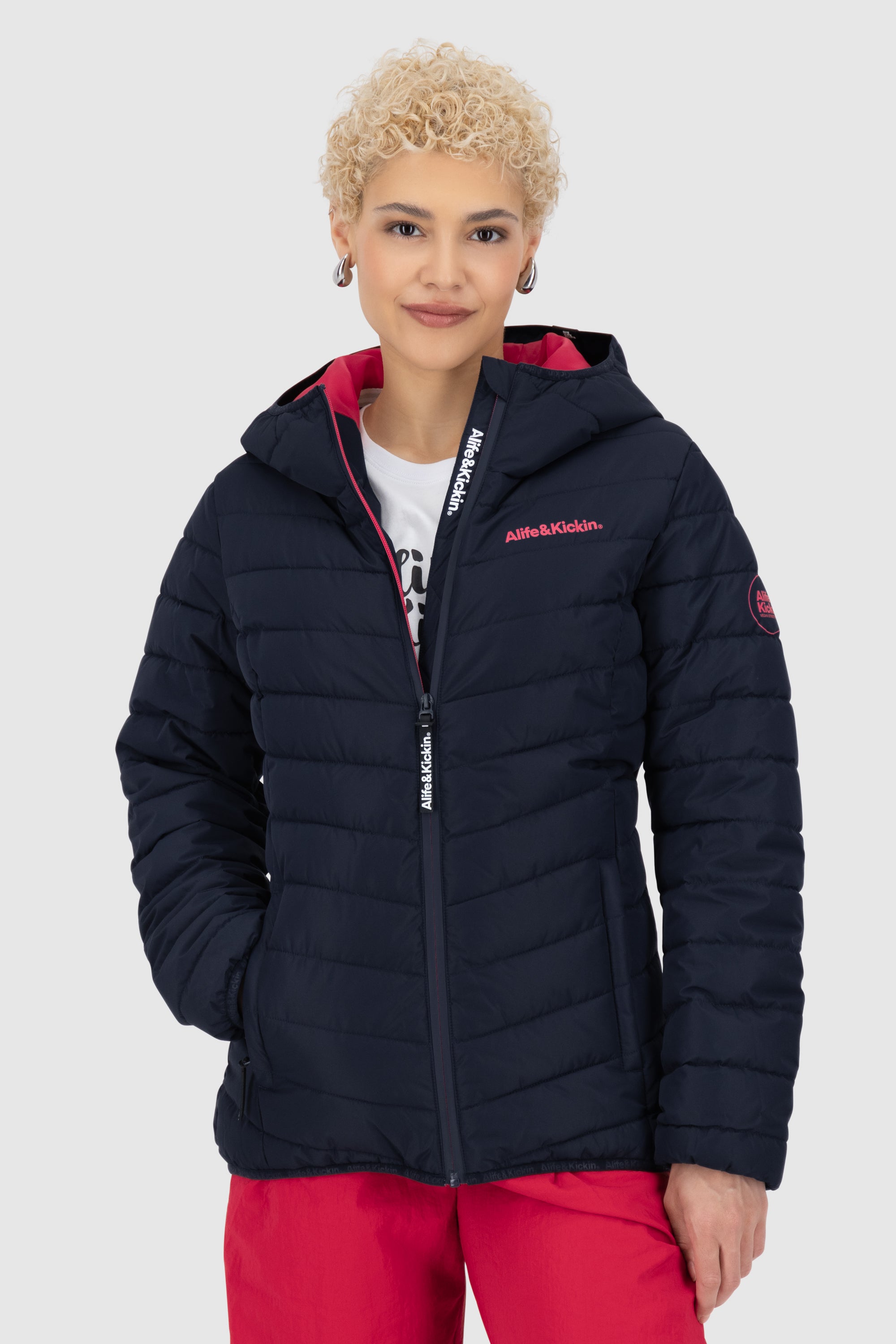 Damenjacke RabeaAK A von Alife and Kickin - warm, stylisch & funktional Dunkelblau