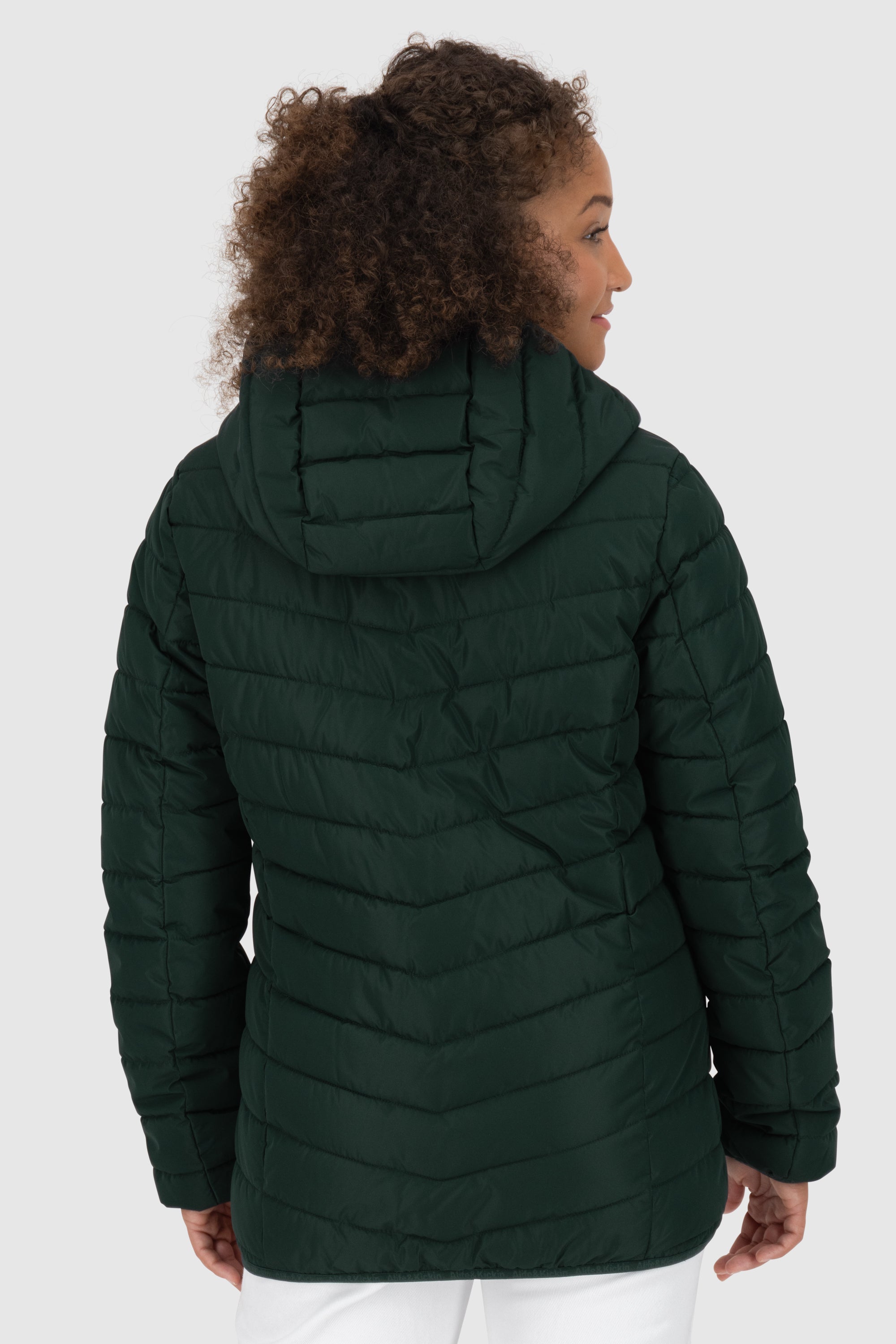 Damenjacke RabeaAK A von Alife and Kickin - warm, stylisch & funktional Dunkelgrün