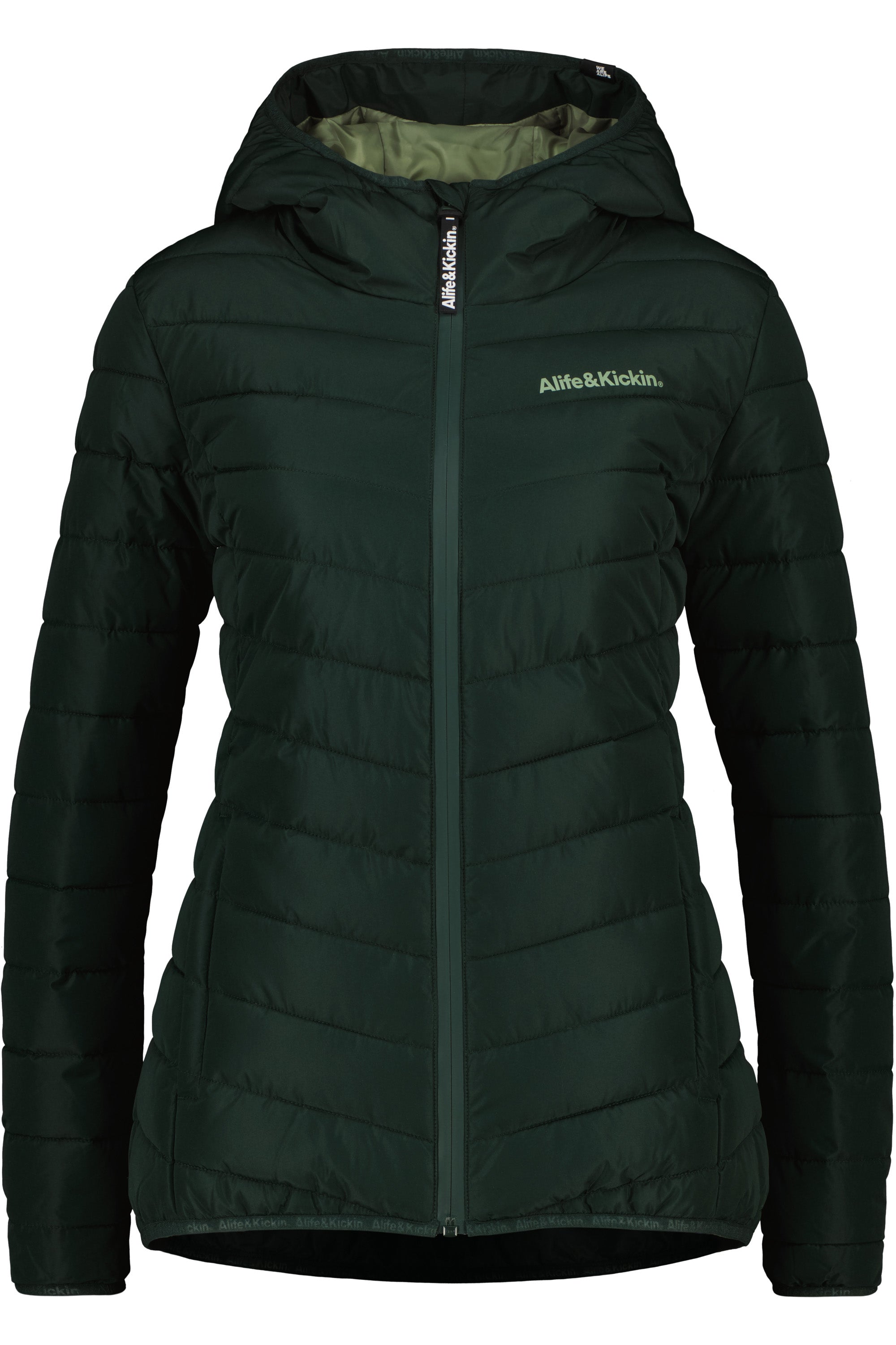 Damenjacke RabeaAK A von Alife and Kickin - warm, stylisch & funktional Dunkelgrün