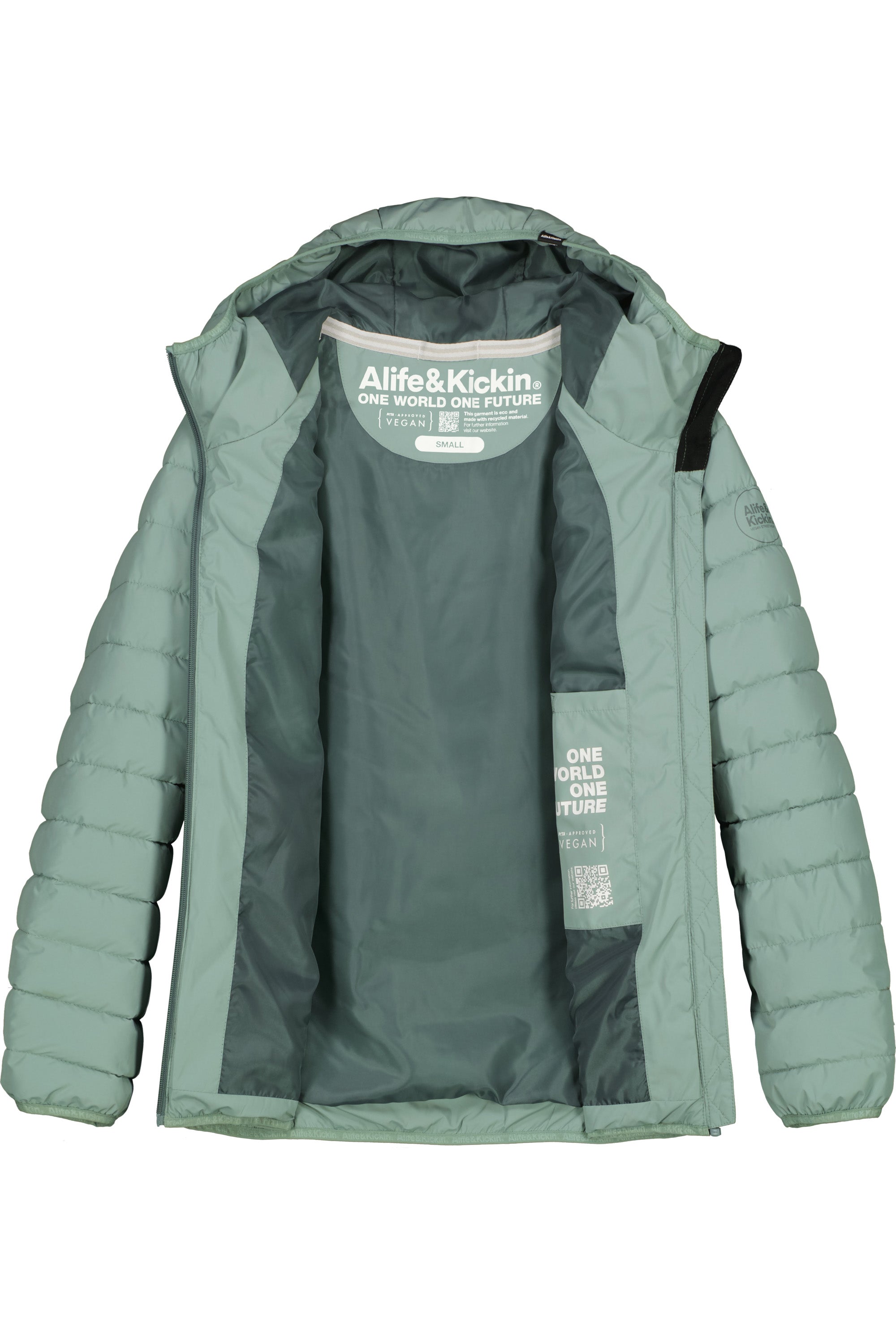 Damenjacke RabeaAK A von Alife and Kickin - warm, stylisch & funktional Hellgrün