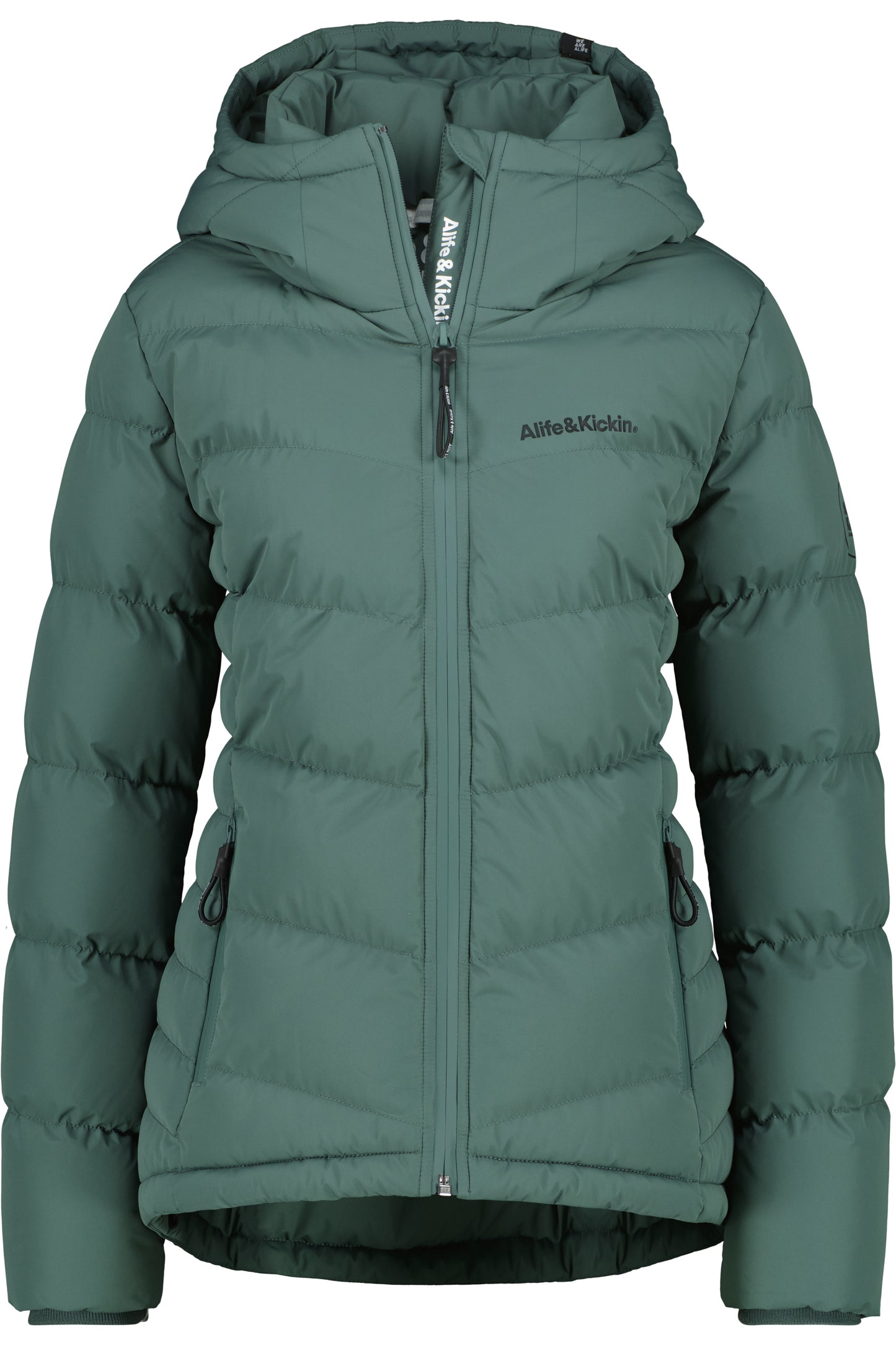 Damensteppjacke RaianaAK A sage leaf