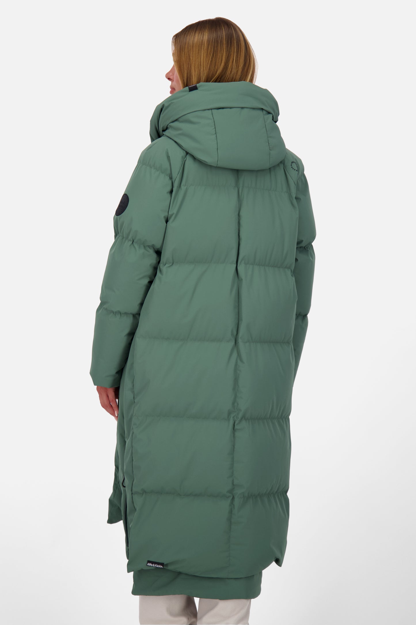 Puffermantel Damen RihannaAK A sage leaf