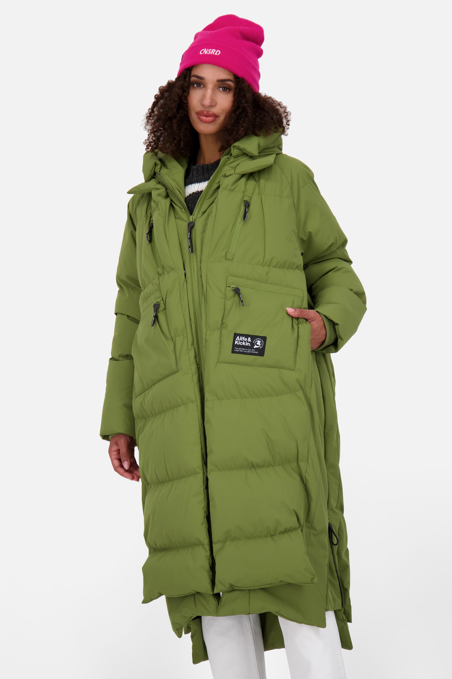 Puffermantel Damen RihannaAK A sea kelp