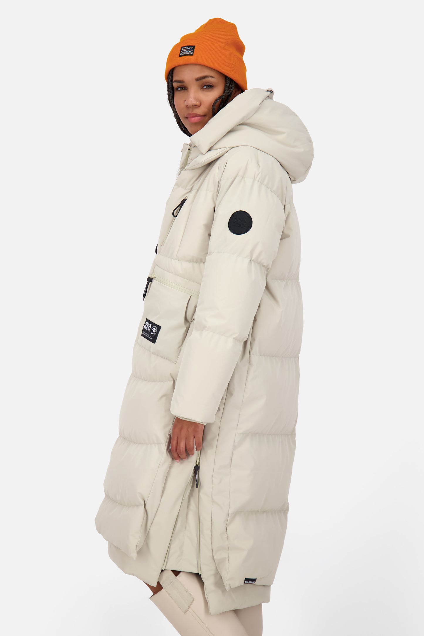 Puffermantel Damen RihannaAK A pumice