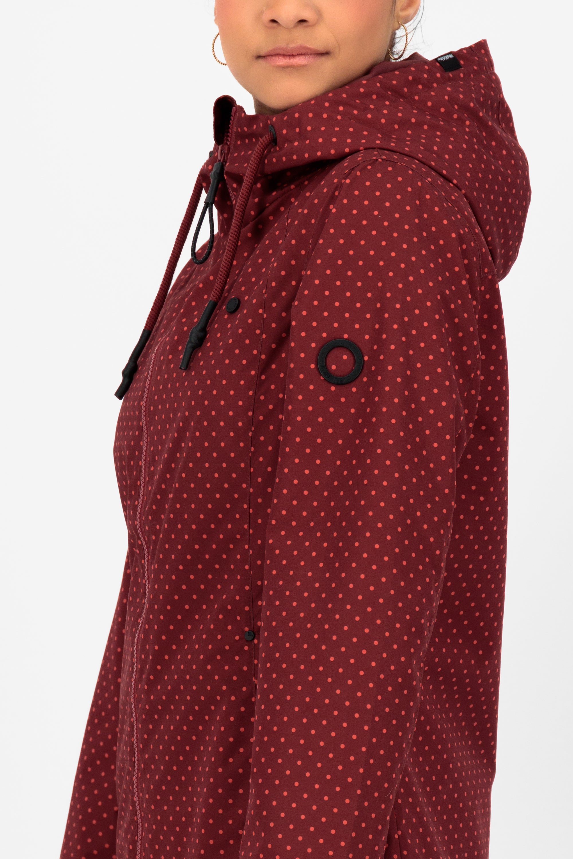 LilouAK B Jacket Dunkelrot