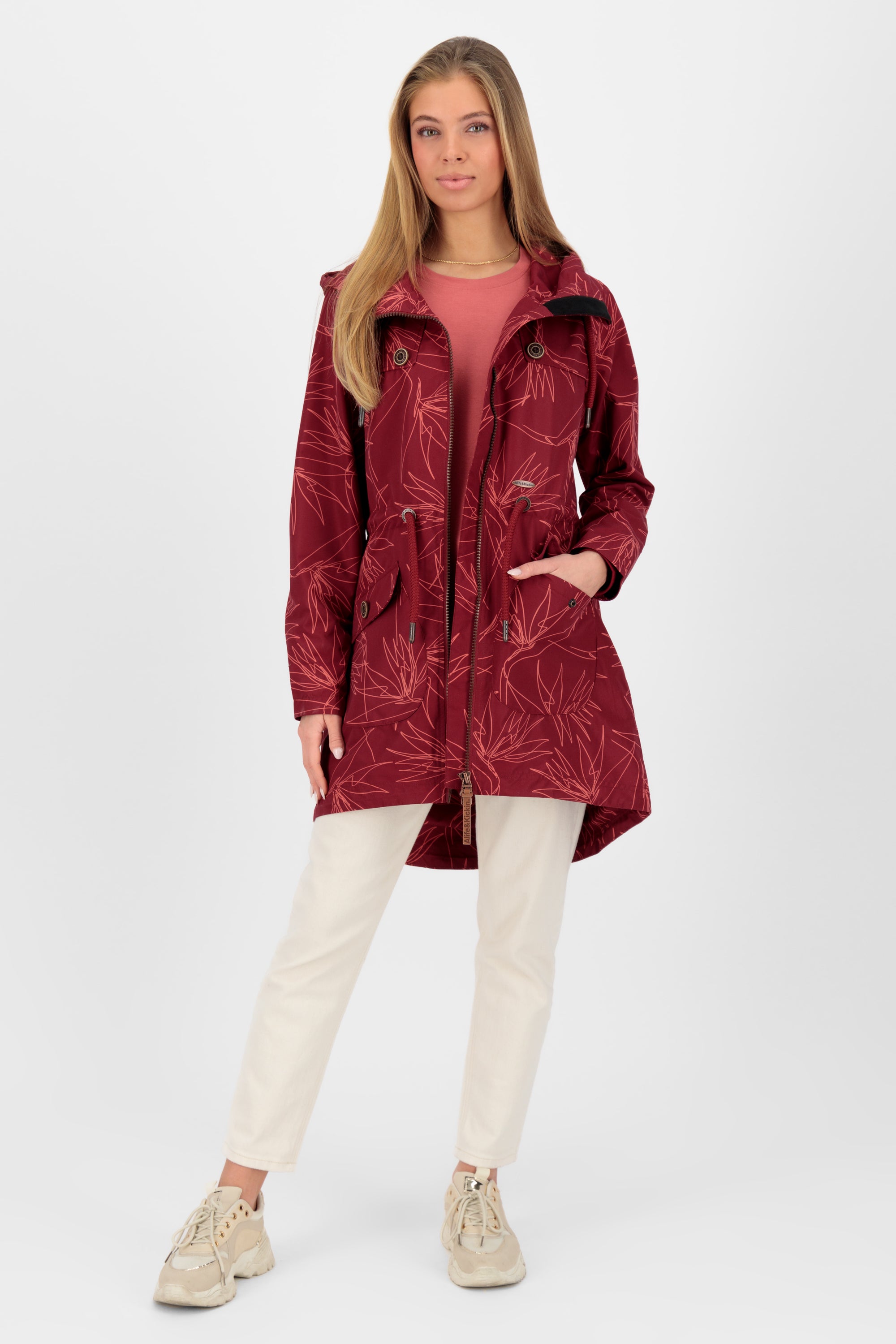 CharlotteAK B Parka Dunkelrot