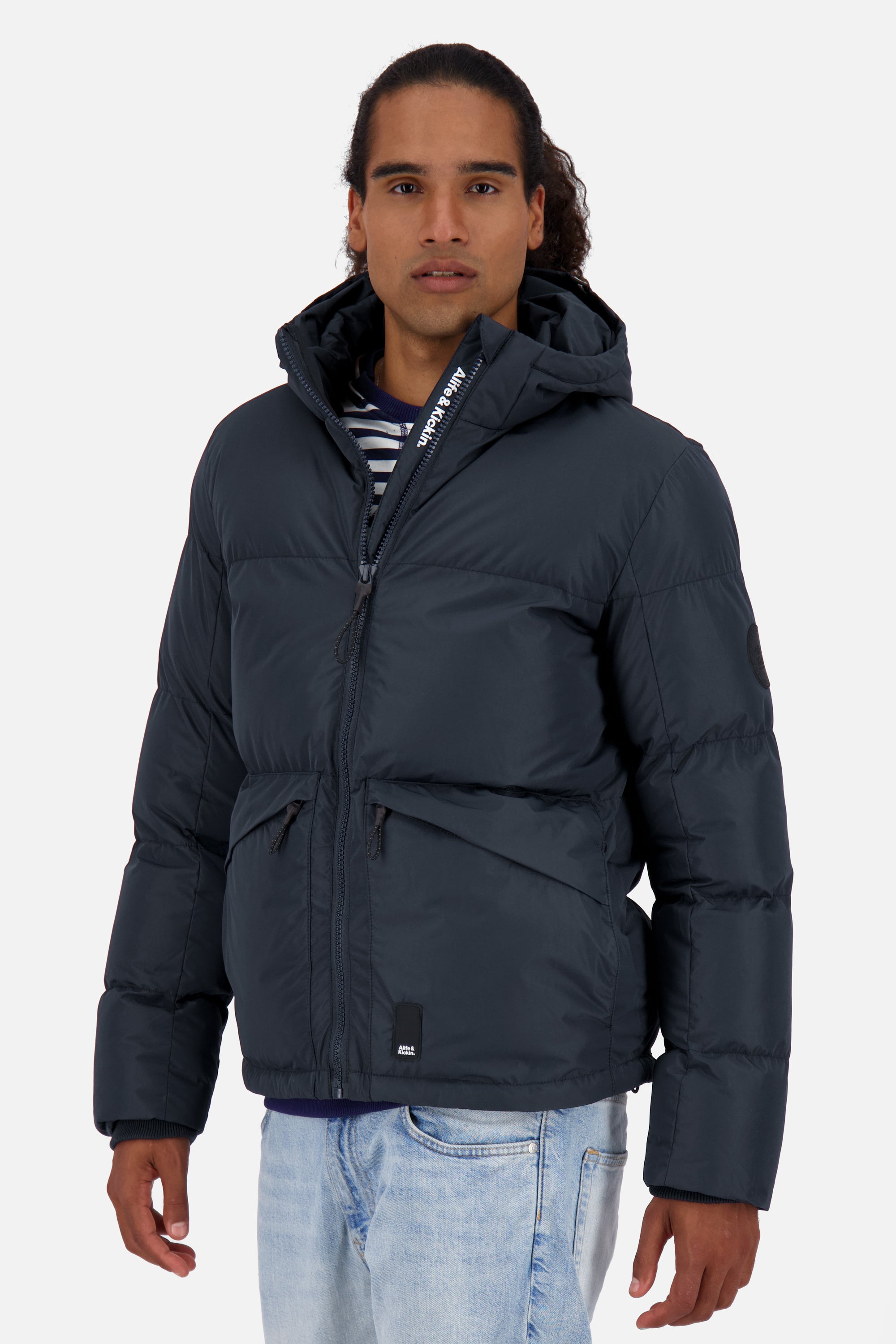 JordiAK A Puffer Jacket Dunkelblau