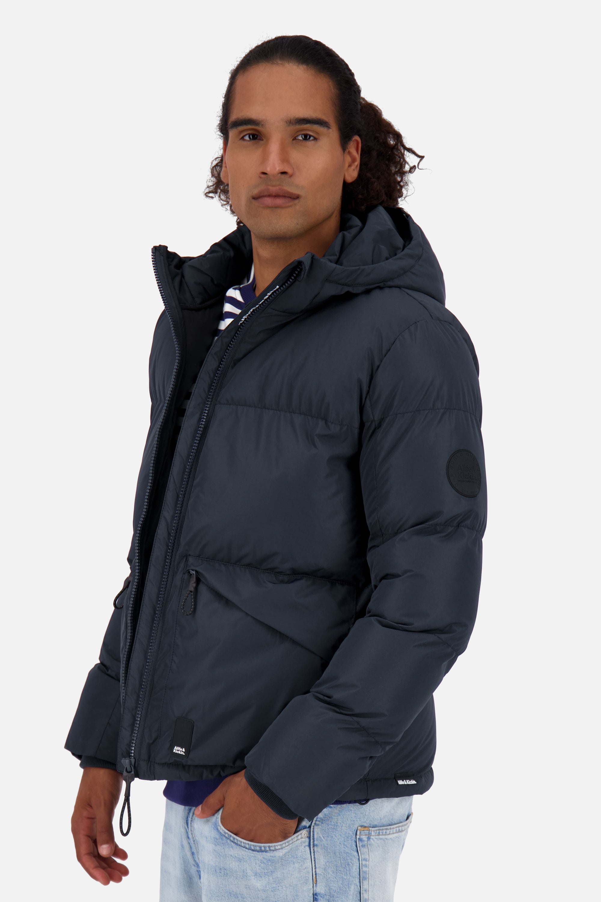 JordiAK A Puffer Jacket Dunkelblau
