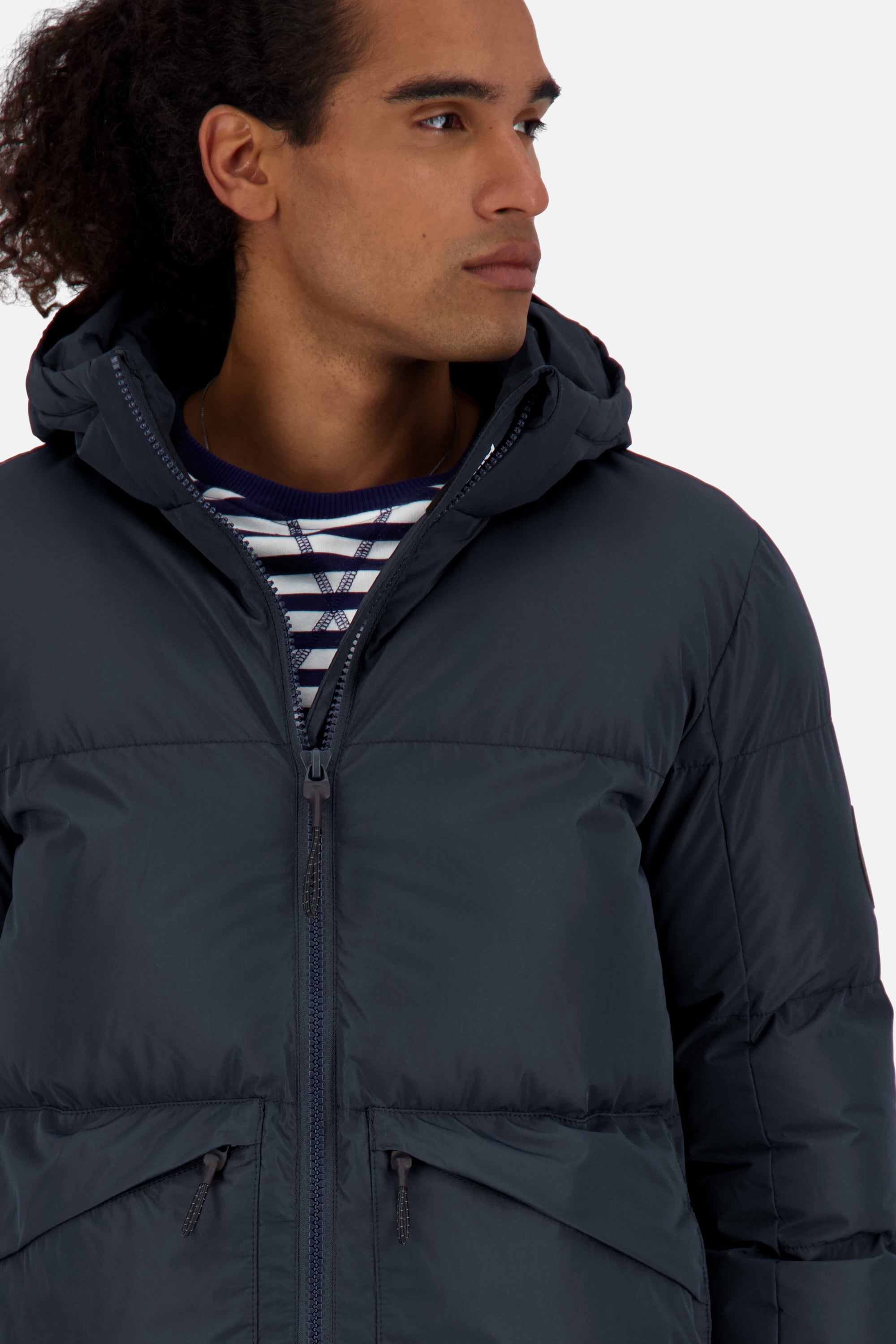 JordiAK A Puffer Jacket Dunkelblau