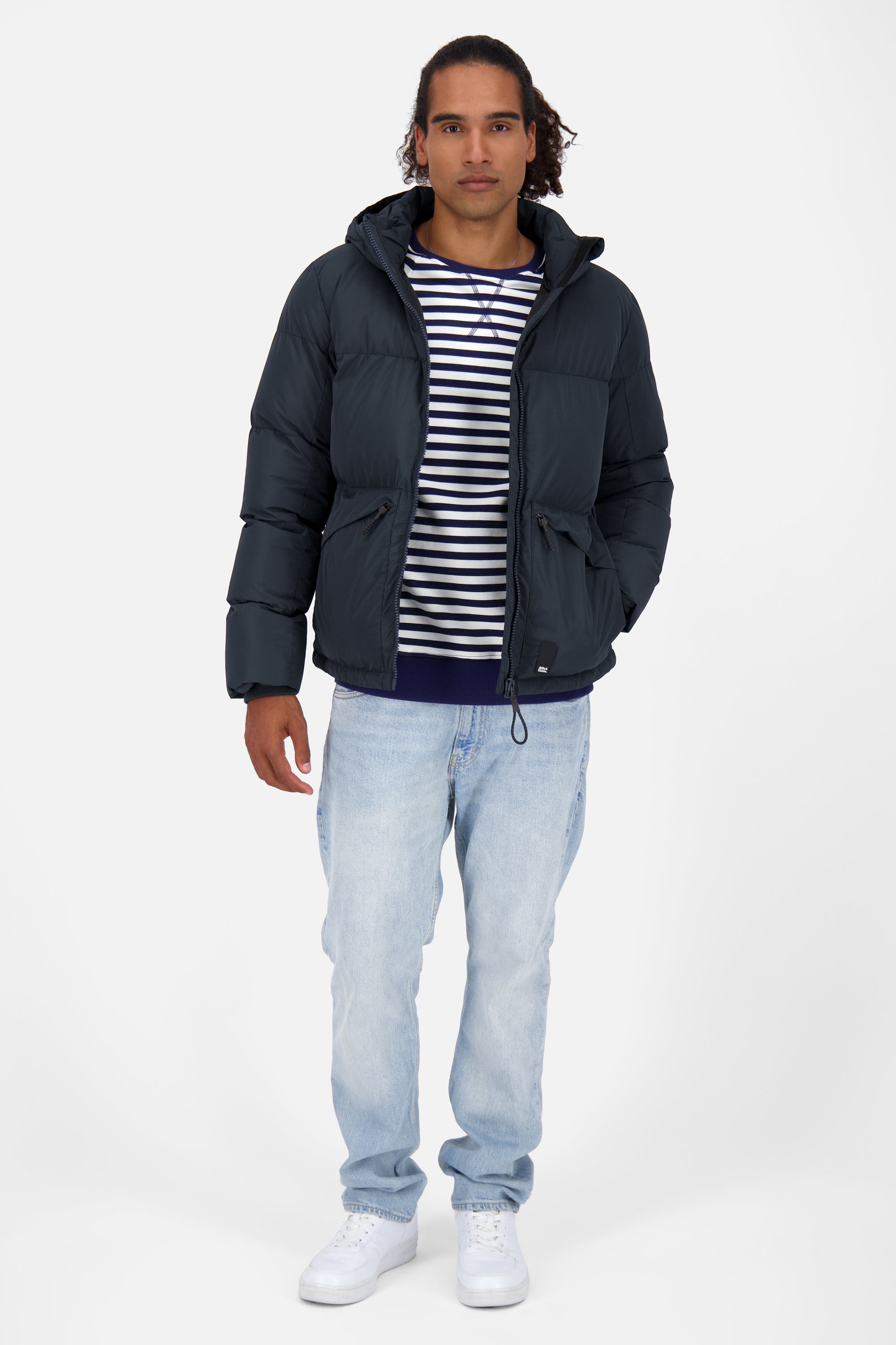 JordiAK A Puffer Jacket Dunkelblau