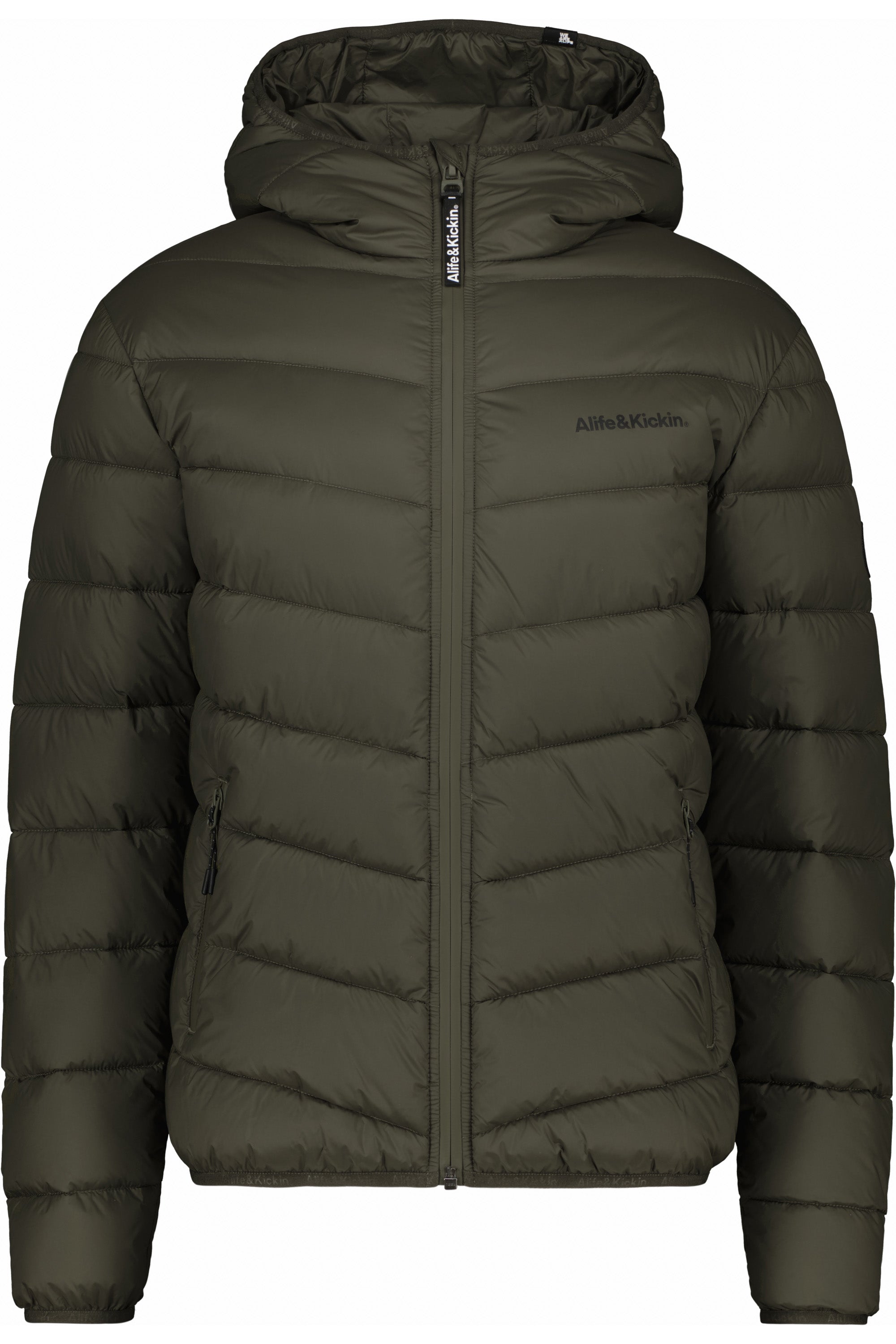 Mr AndersonAK A Puffer Jacket Dunkelgrün