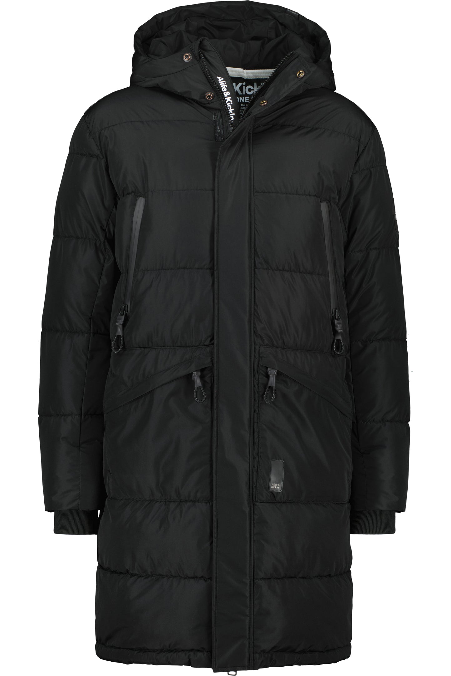 TobiasAK A Puffer Parka Schwarz