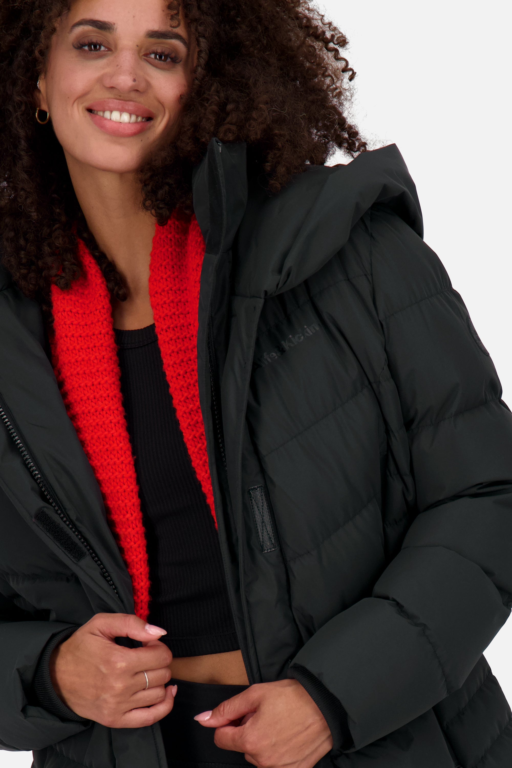 Steppmantel Damen AngelaAK A Schwarz