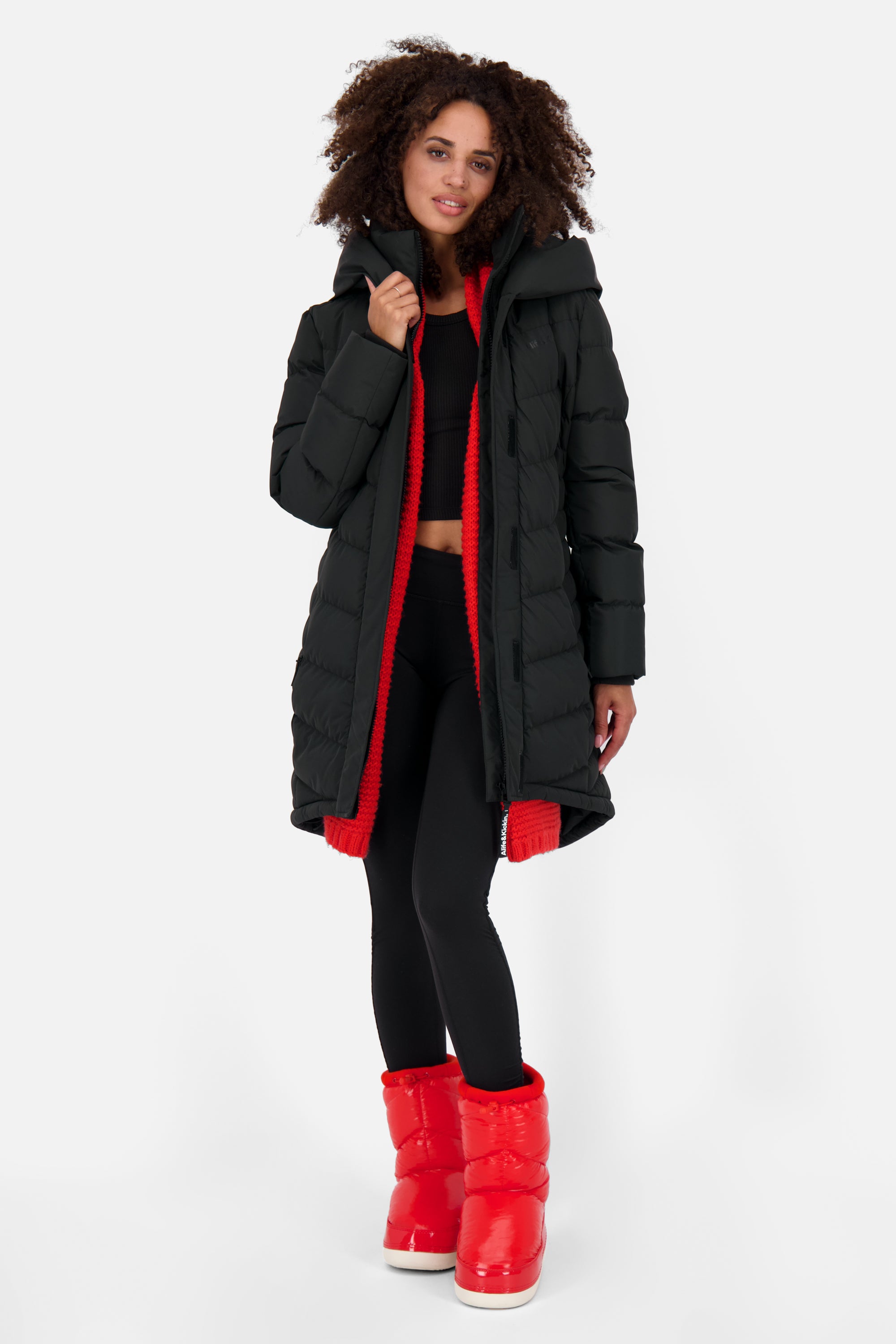 Steppmantel Damen AngelaAK A Schwarz