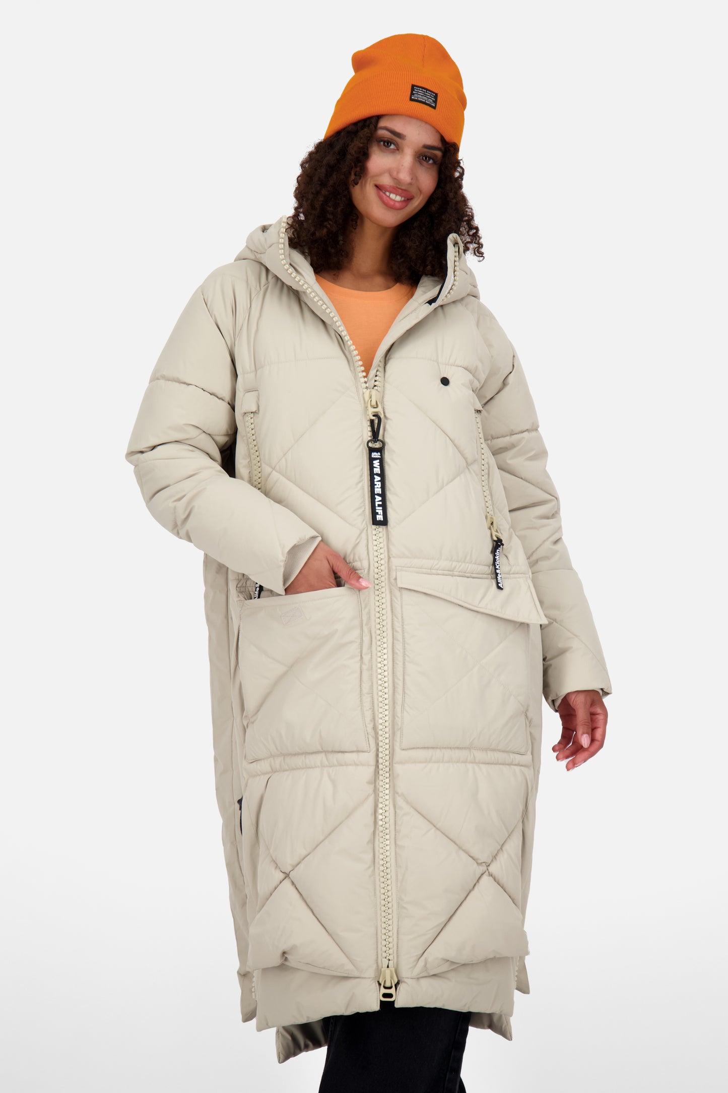 Steppmantel Damen RitaAK A pumice