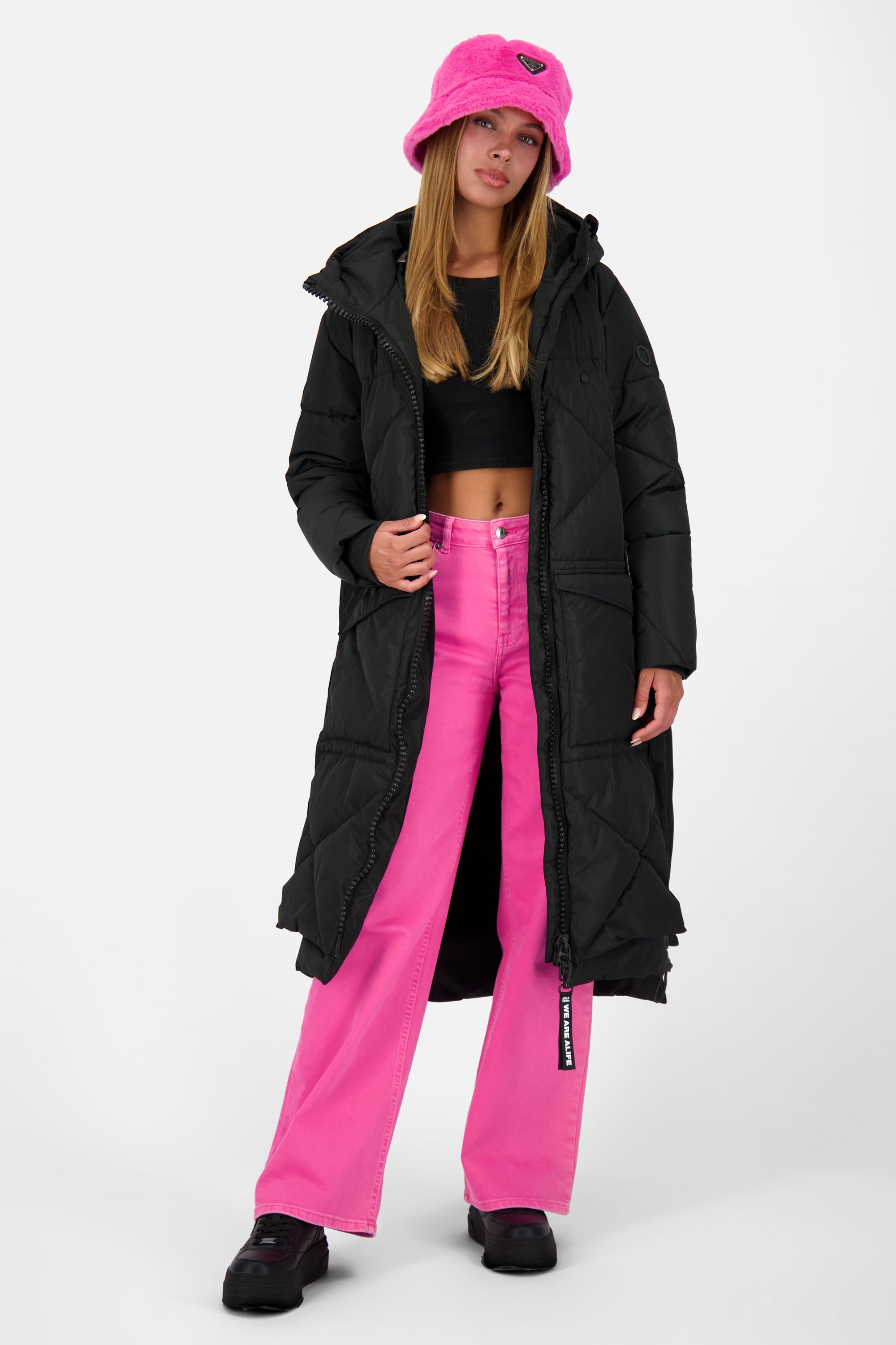 Steppmantel Damen RitaAK A Schwarz