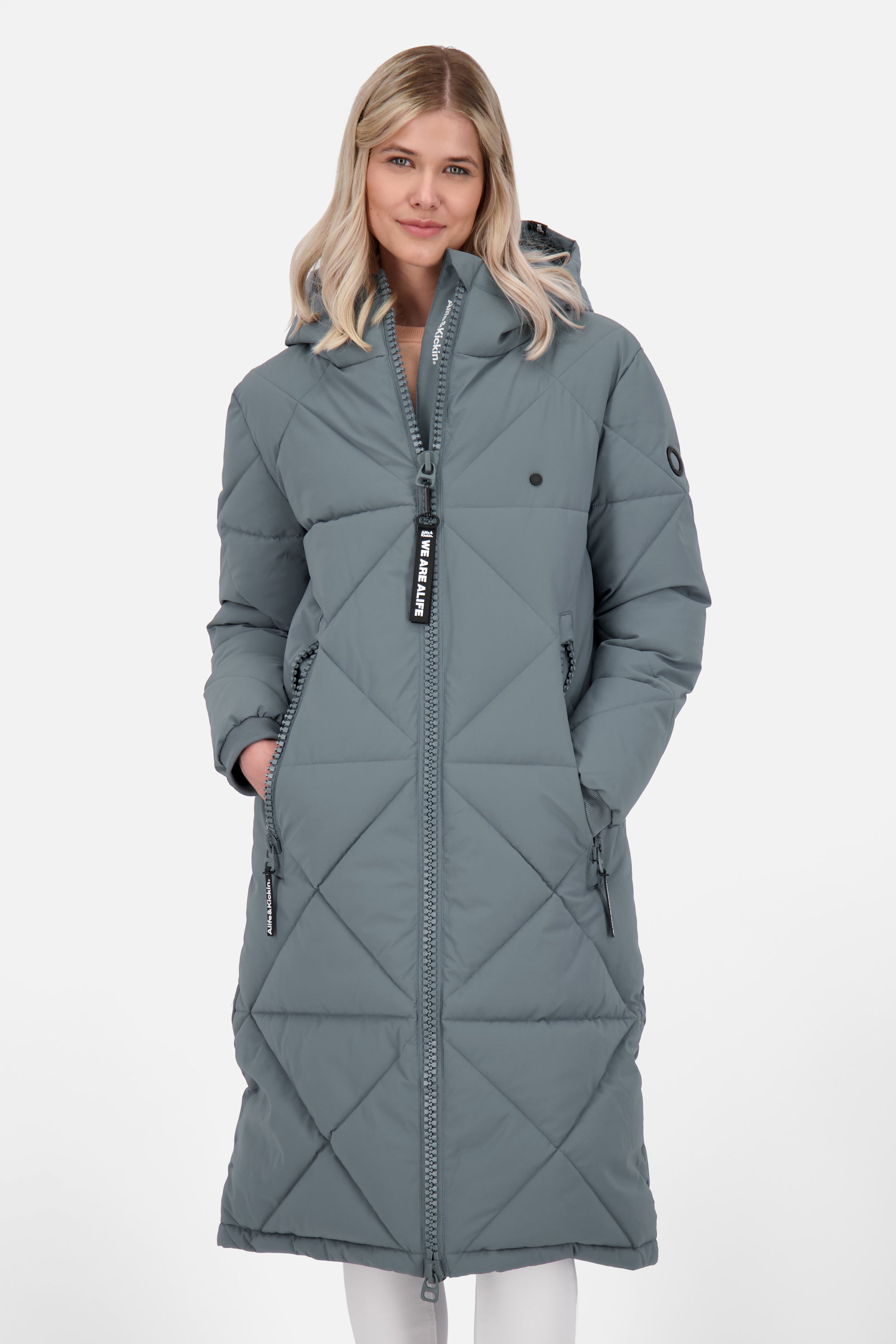 Steppjacke Damen EnyaAK A modern Hellblau