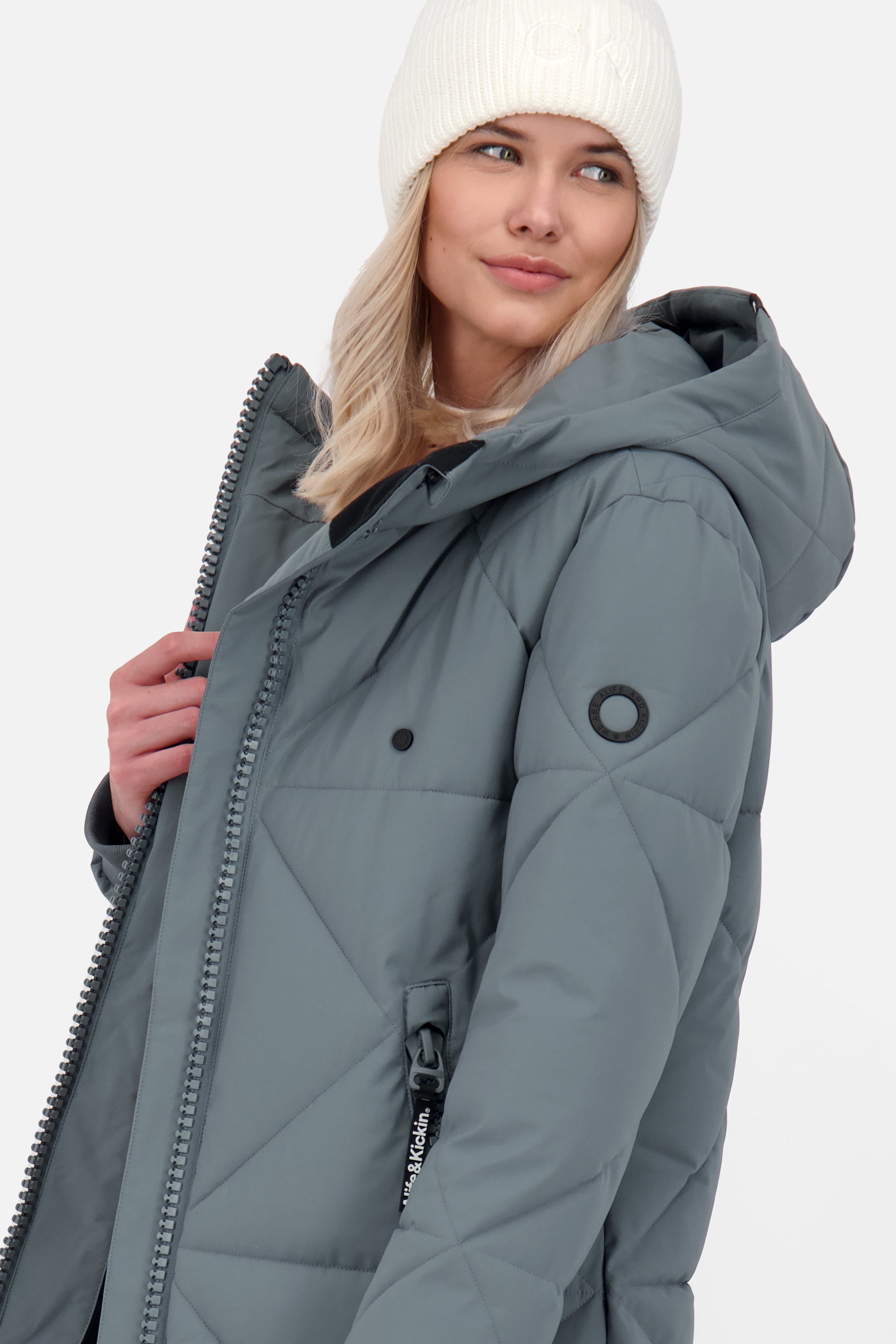 Steppjacke Damen EnyaAK A modern Hellblau