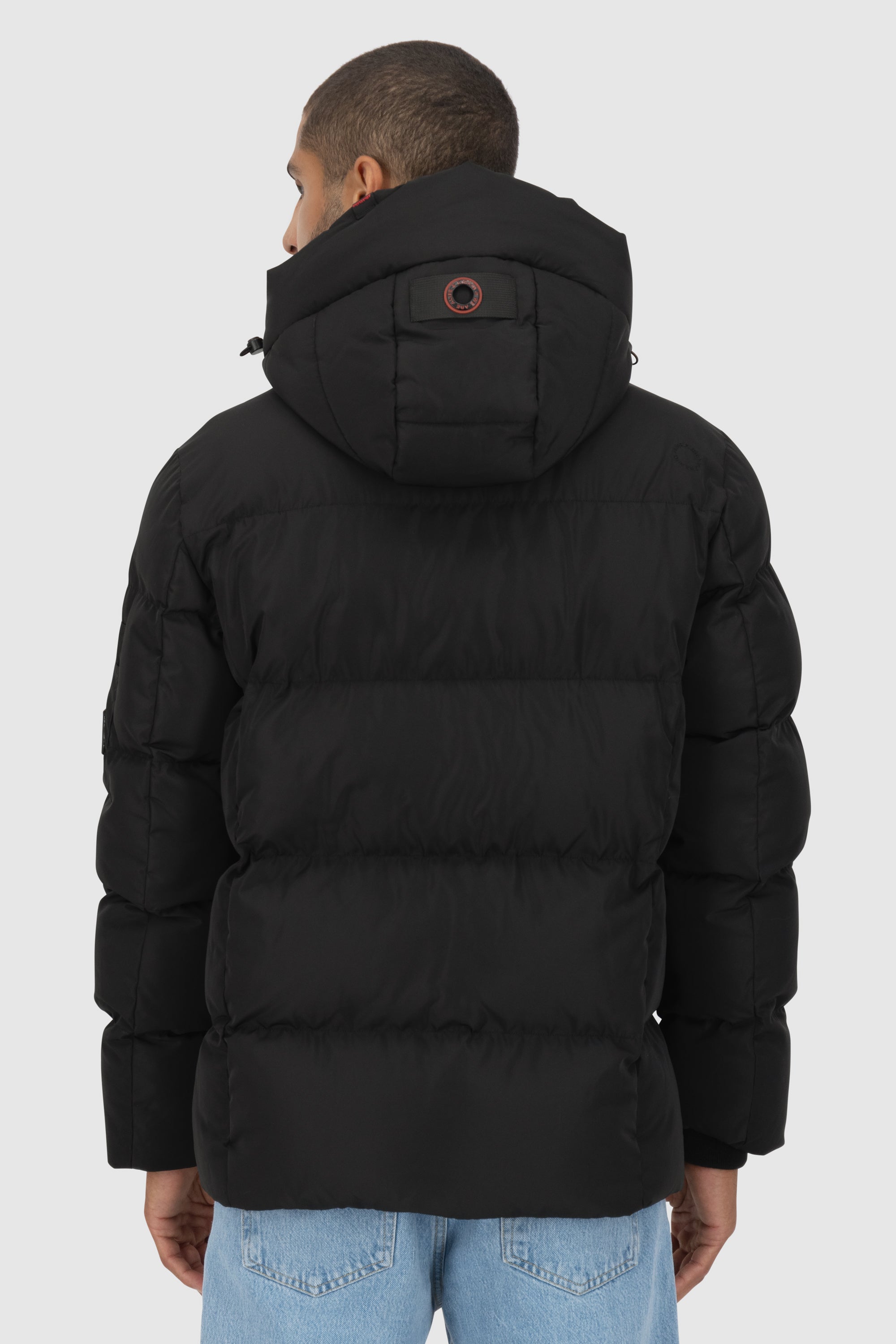 JamesAK A Puffer Jacket Schwarz