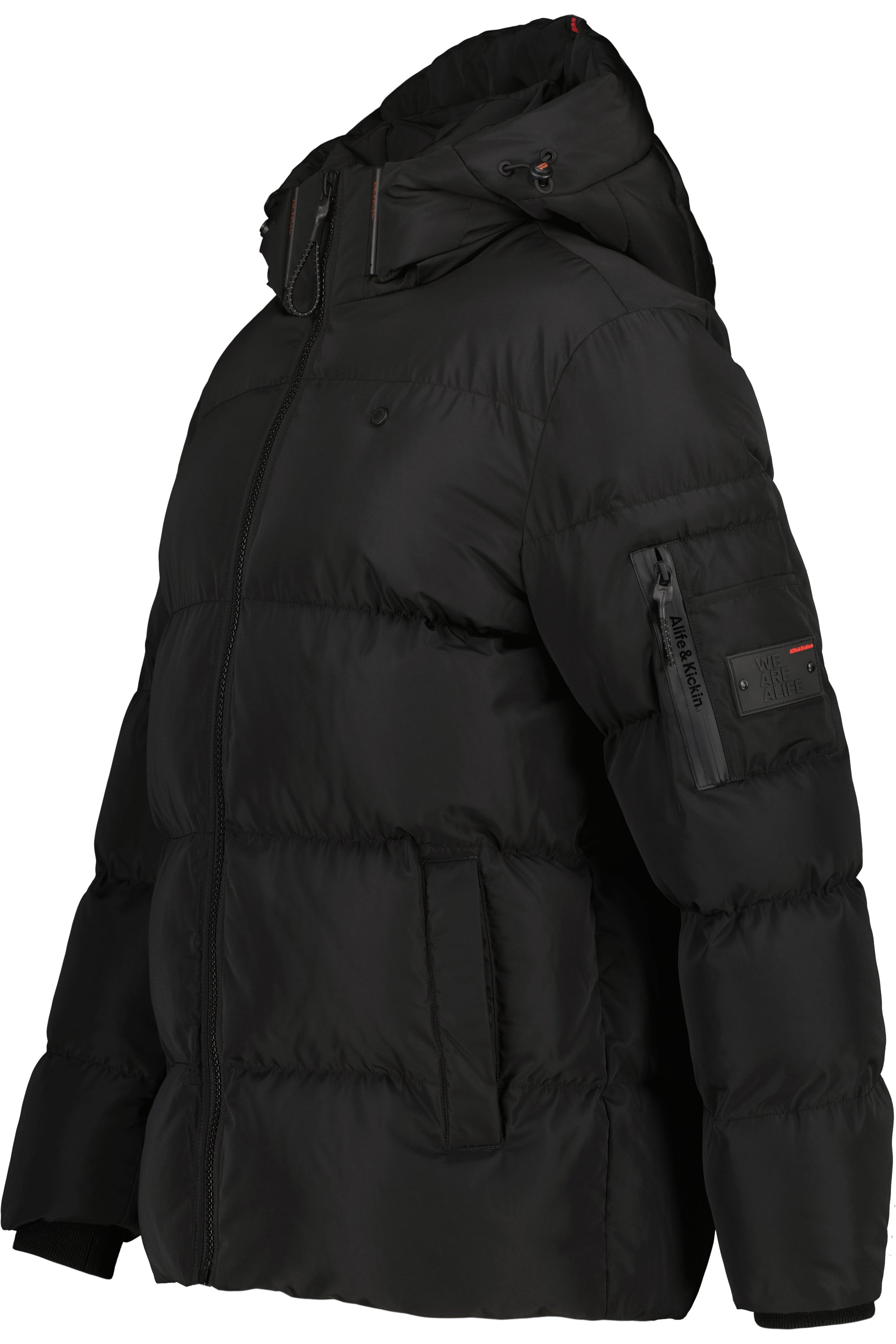 JamesAK A Puffer Jacket Schwarz