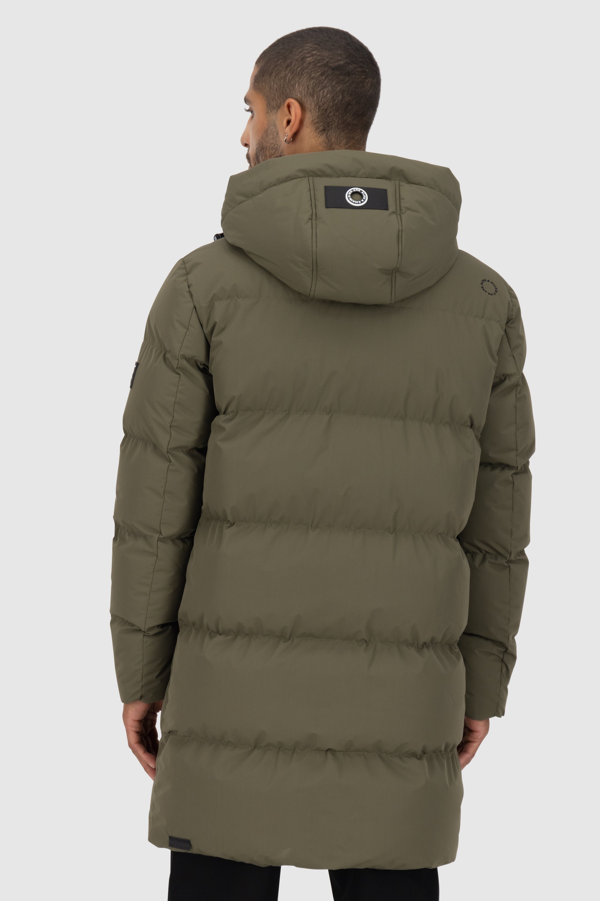 NinoAK A Puffer Jacket Dunkelgrün