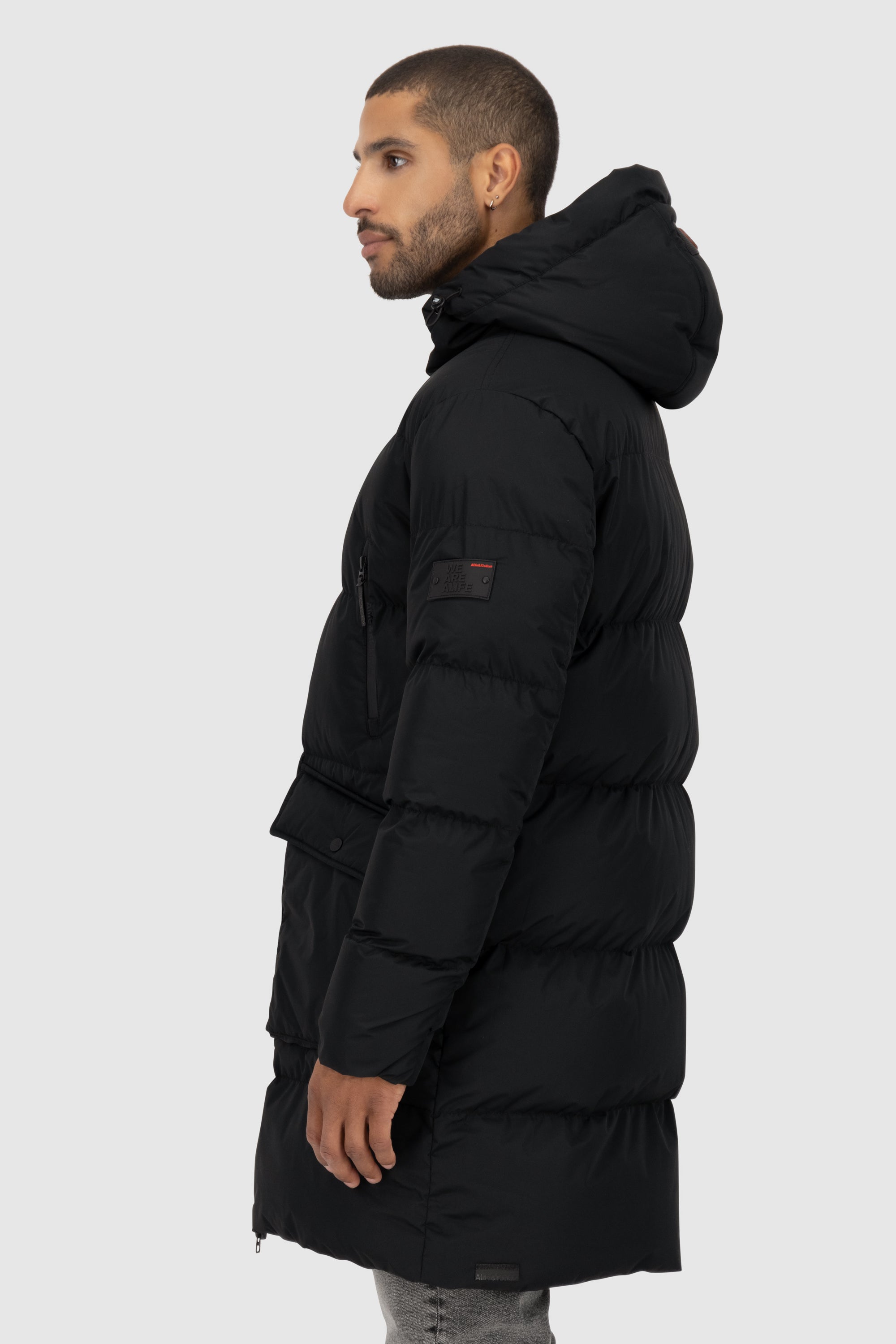 NinoAK A Puffer Jacket Schwarz