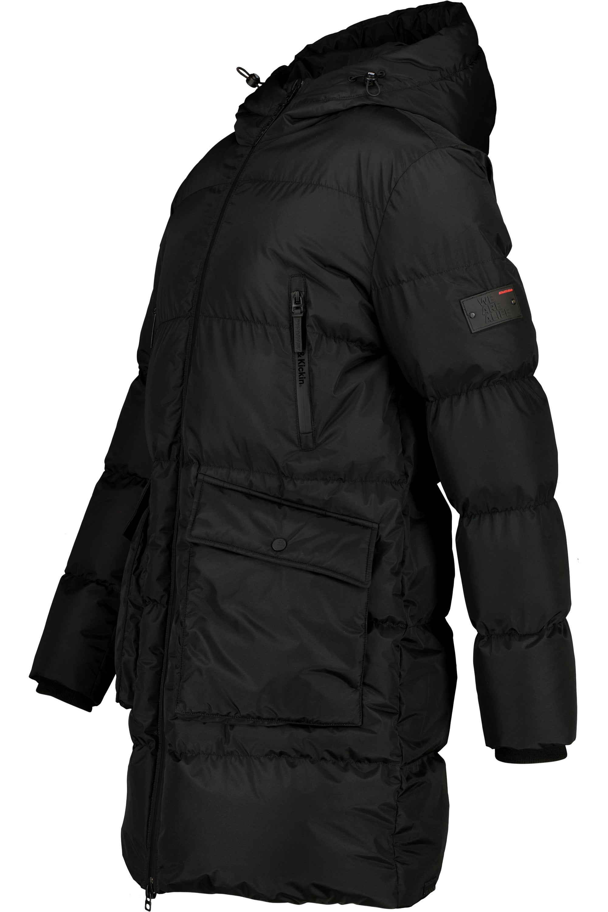 NinoAK A Puffer Jacket Schwarz