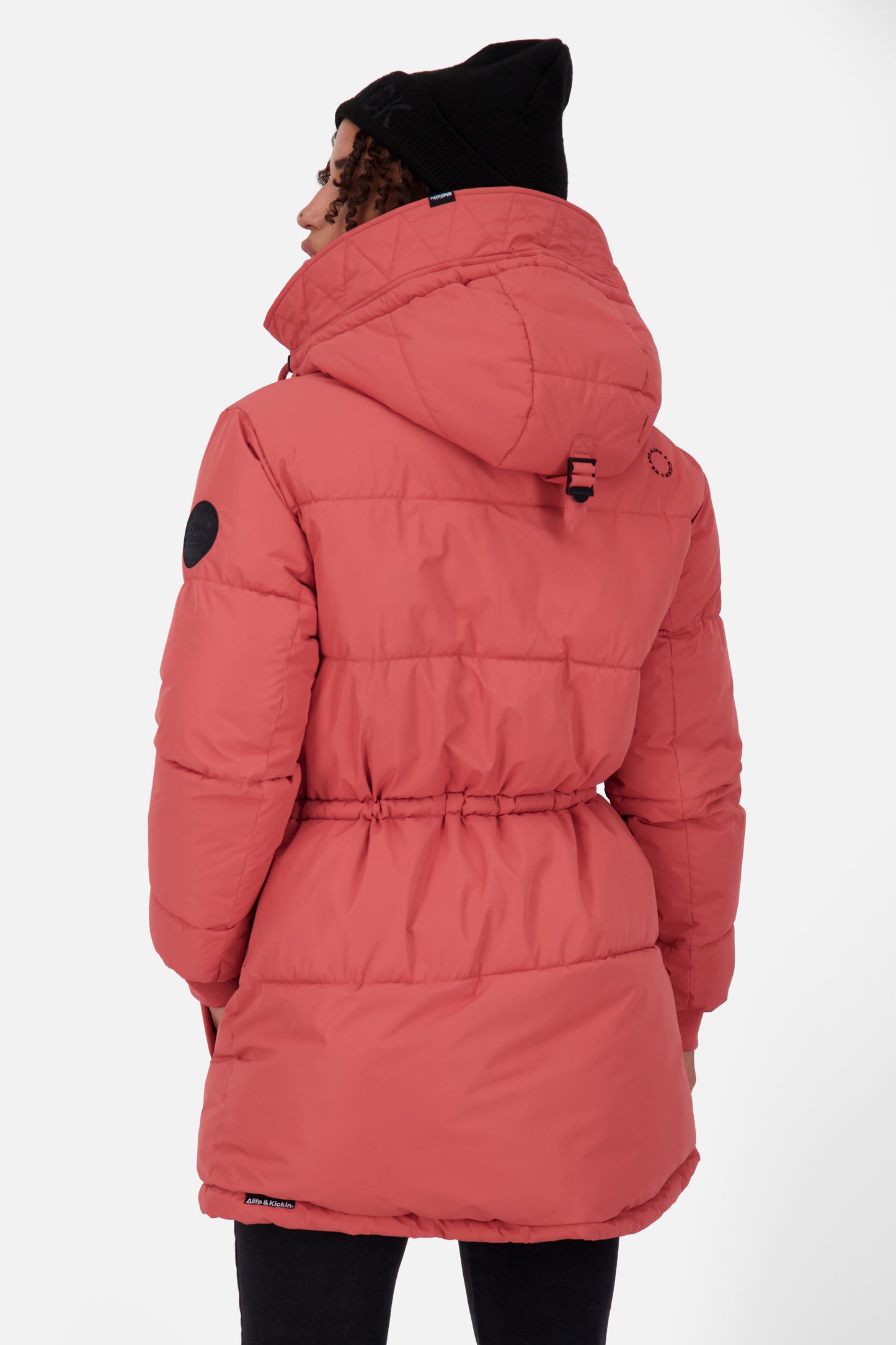 Winterjacke Damen ErinAK A mit Kordelzug astro dust