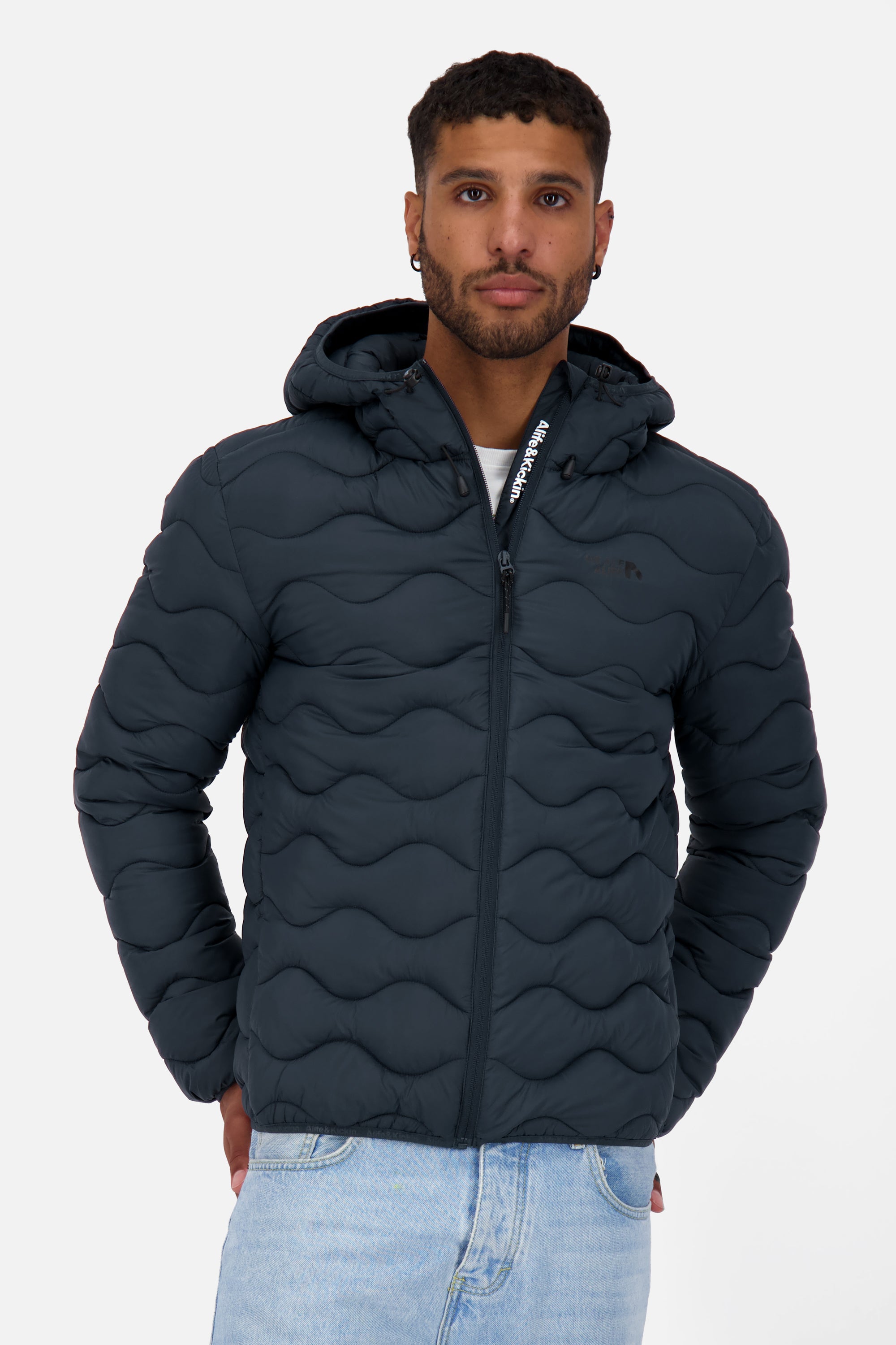 ArianAK A Puffer Jacket Dunkelblau