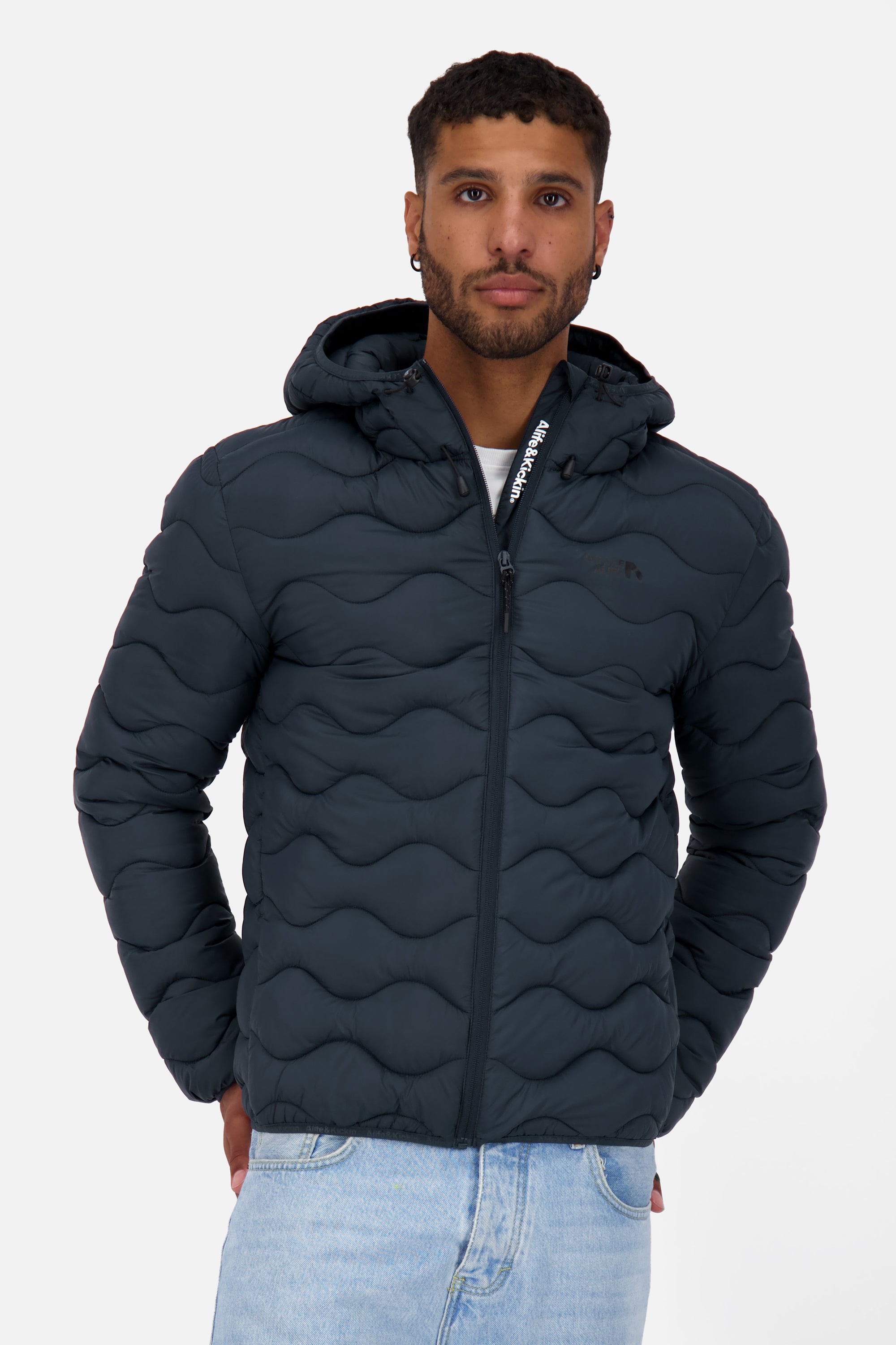 ArianAK A Puffer Jacket  Dunkelblau