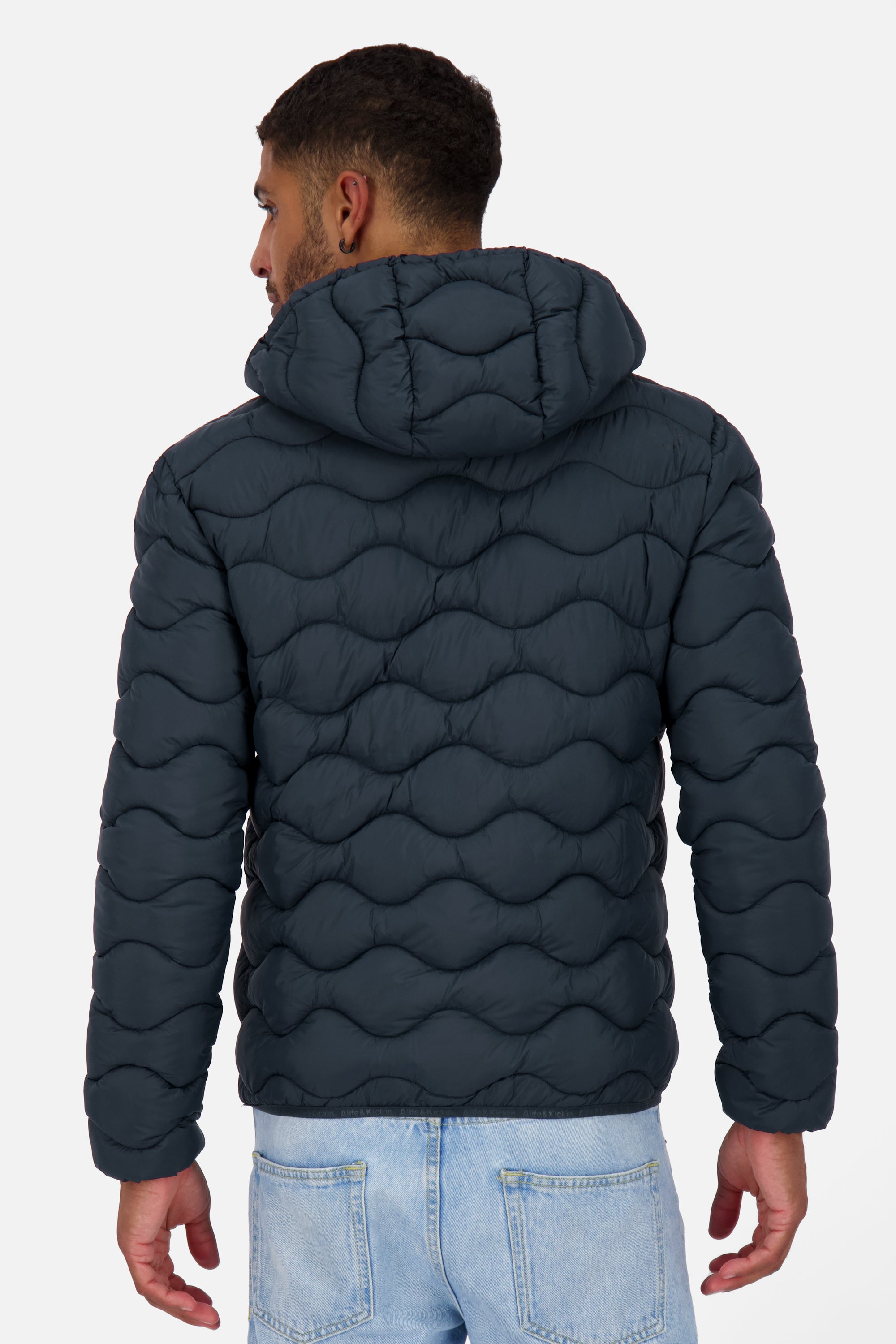 ArianAK A Puffer Jacket Dunkelblau