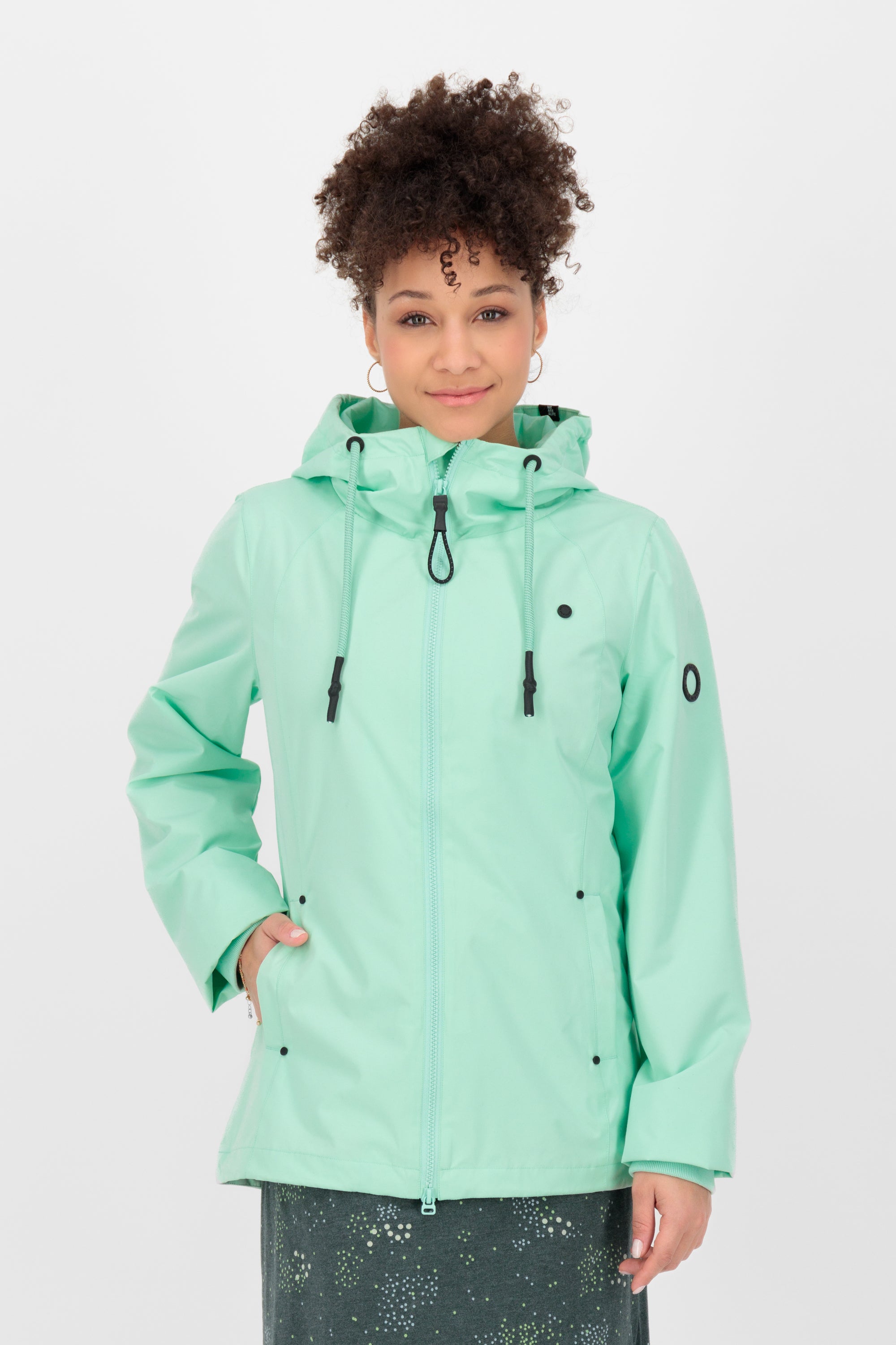 LilouAK A Jacket Hellgrün