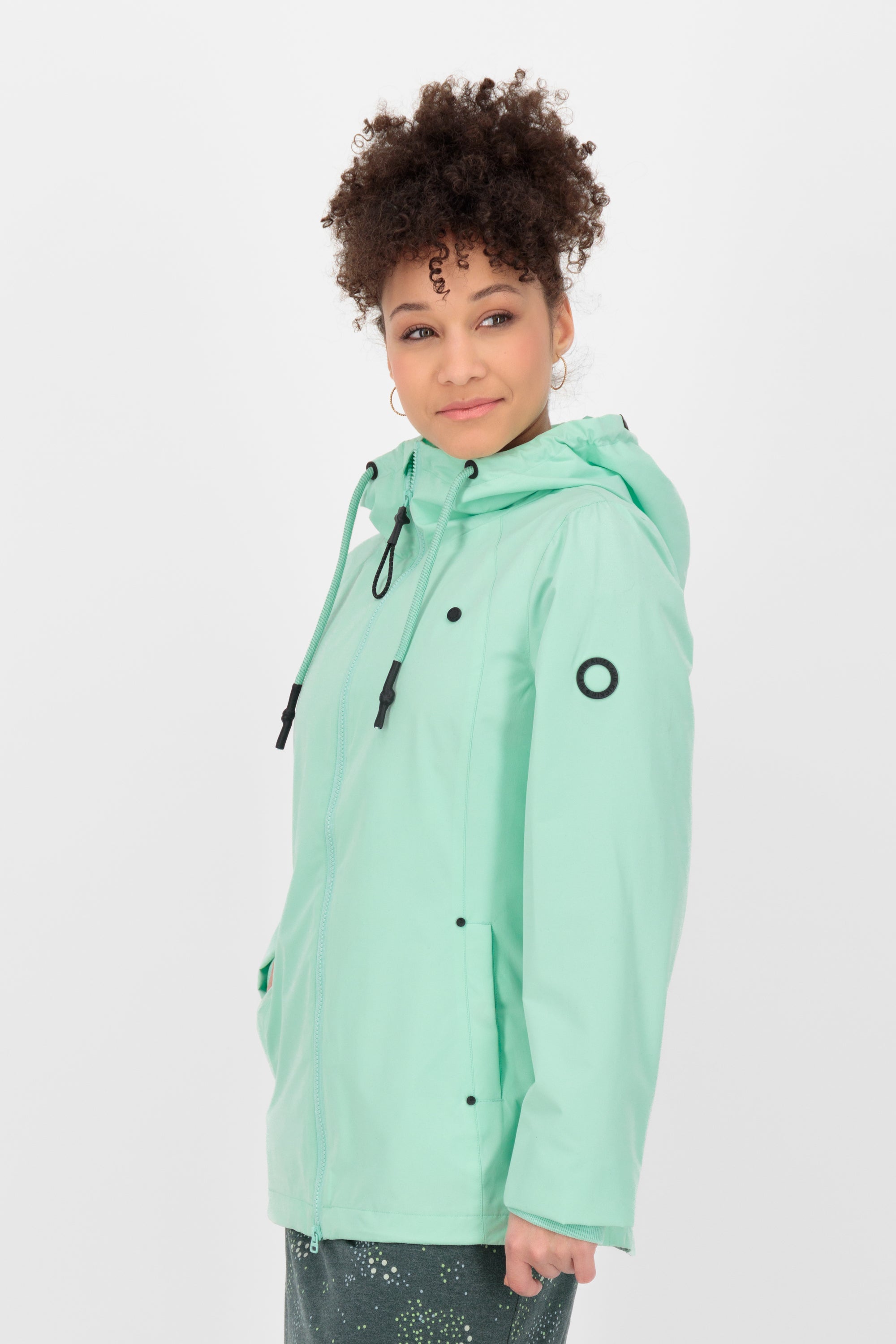 LilouAK A Jacket Hellgrün