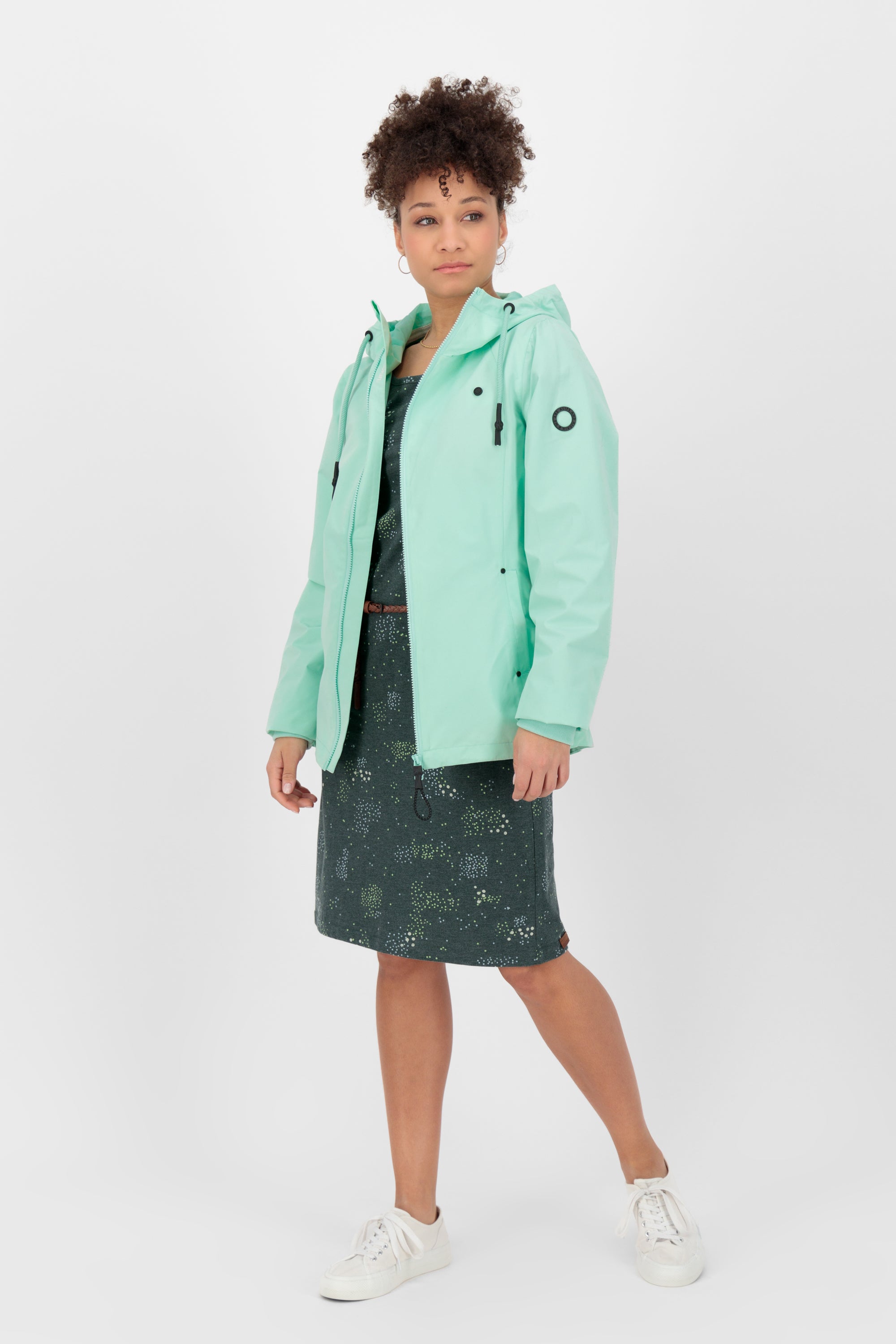 LilouAK A Jacket Hellgrün