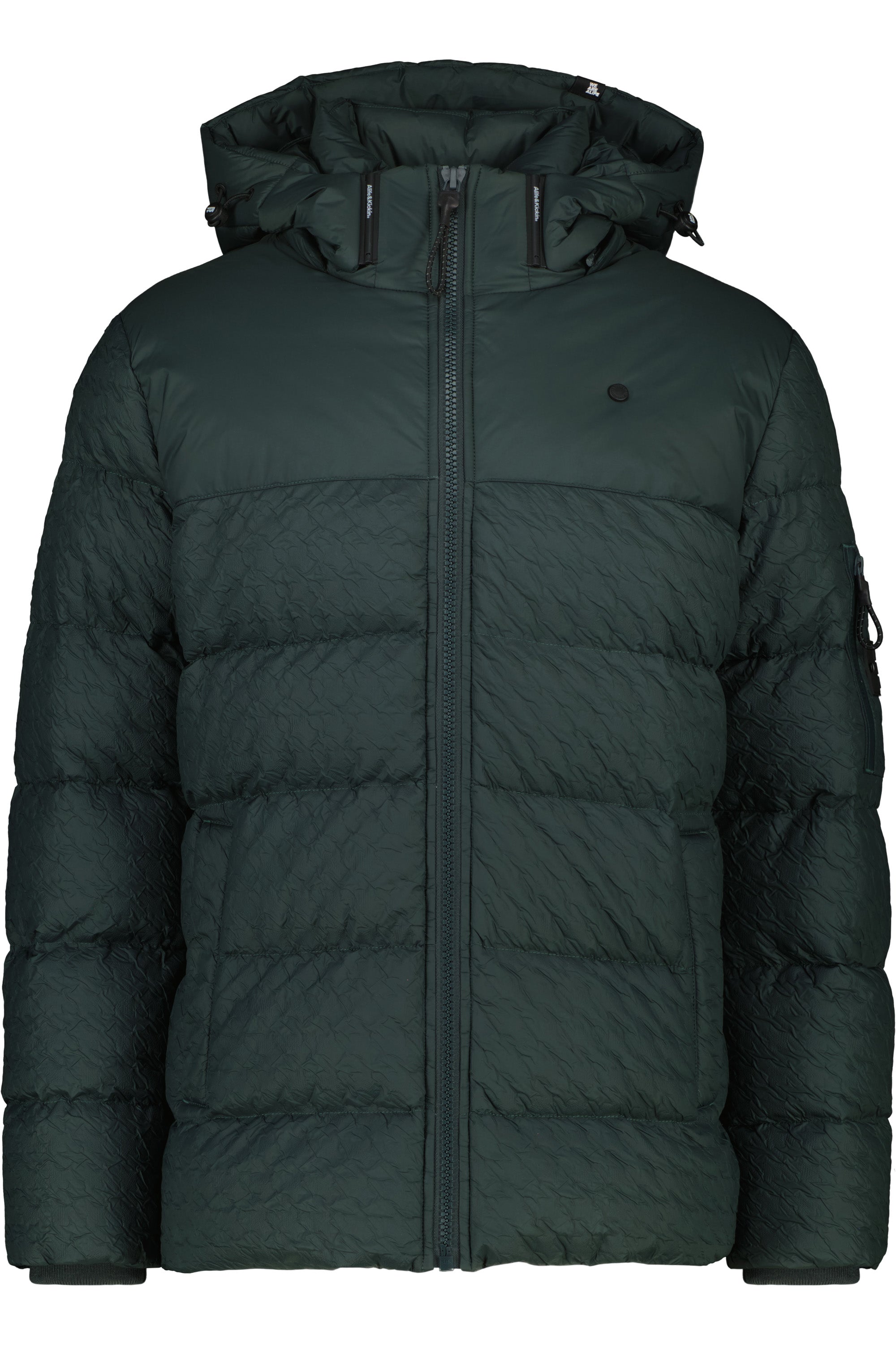 BeatAK A Puffer Jacket Dunkelgrün