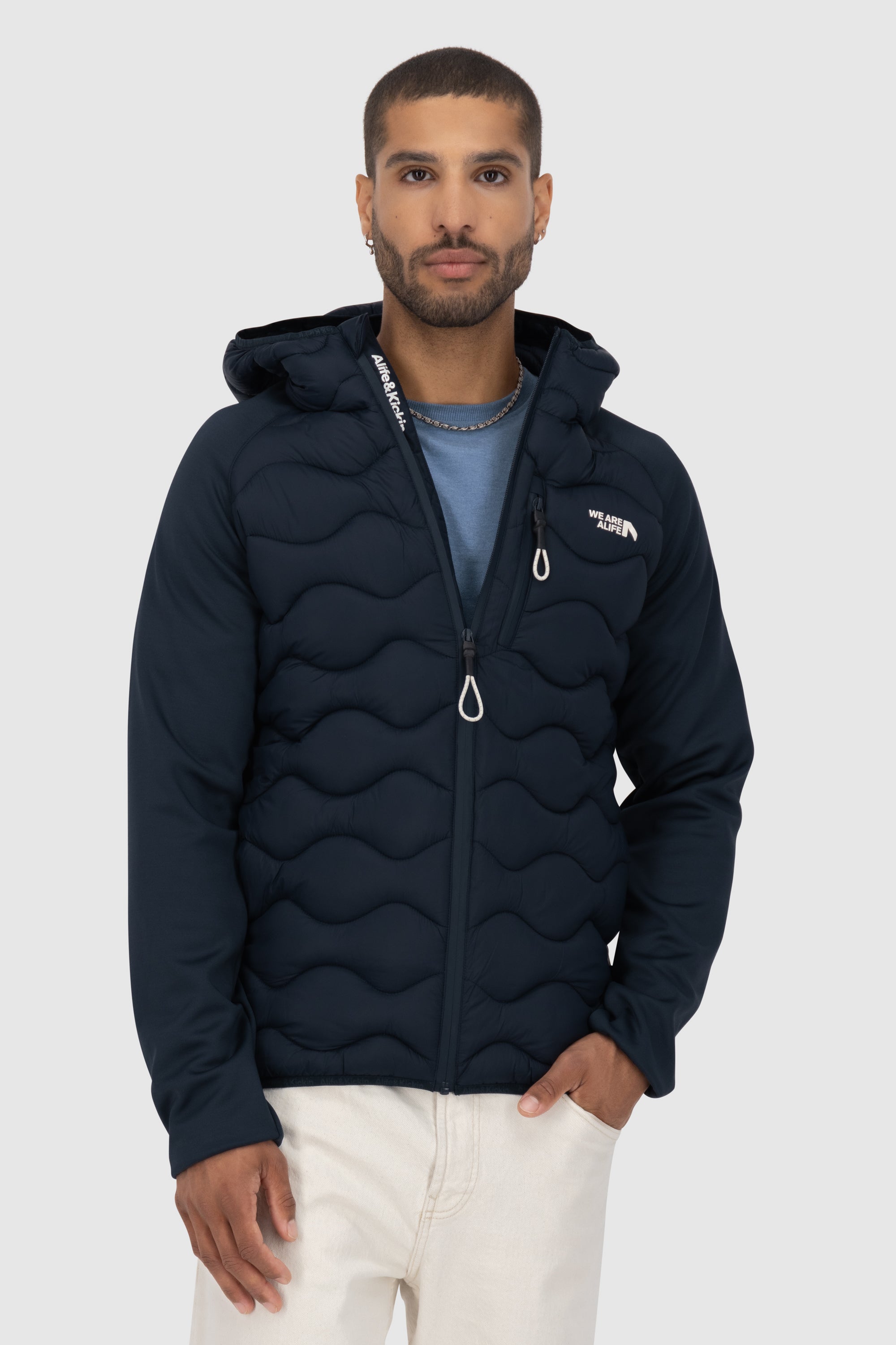 ArchieAK A Hybrid Jacket Dunkelblau