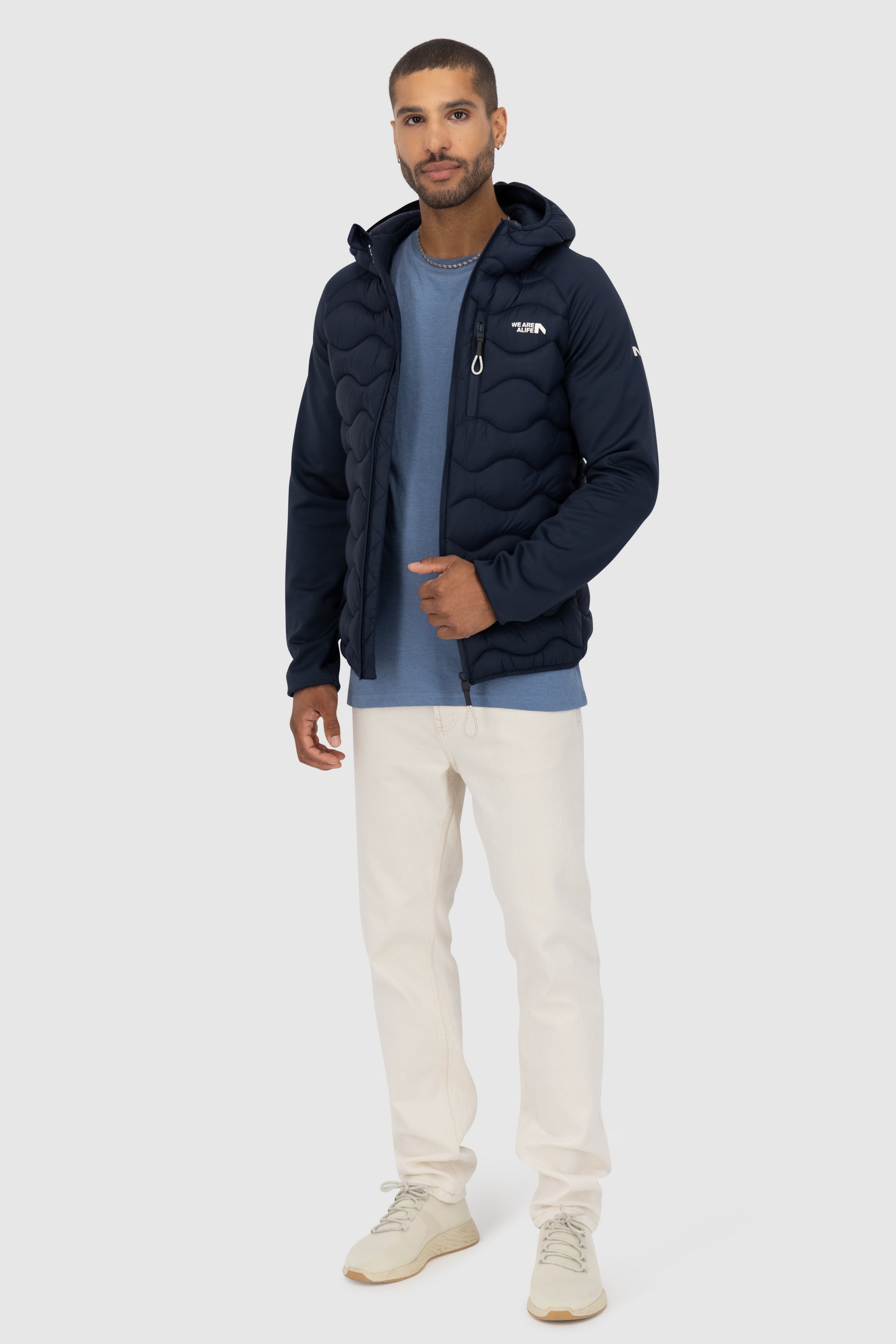 ArchieAK A Hybrid Jacket Dunkelblau