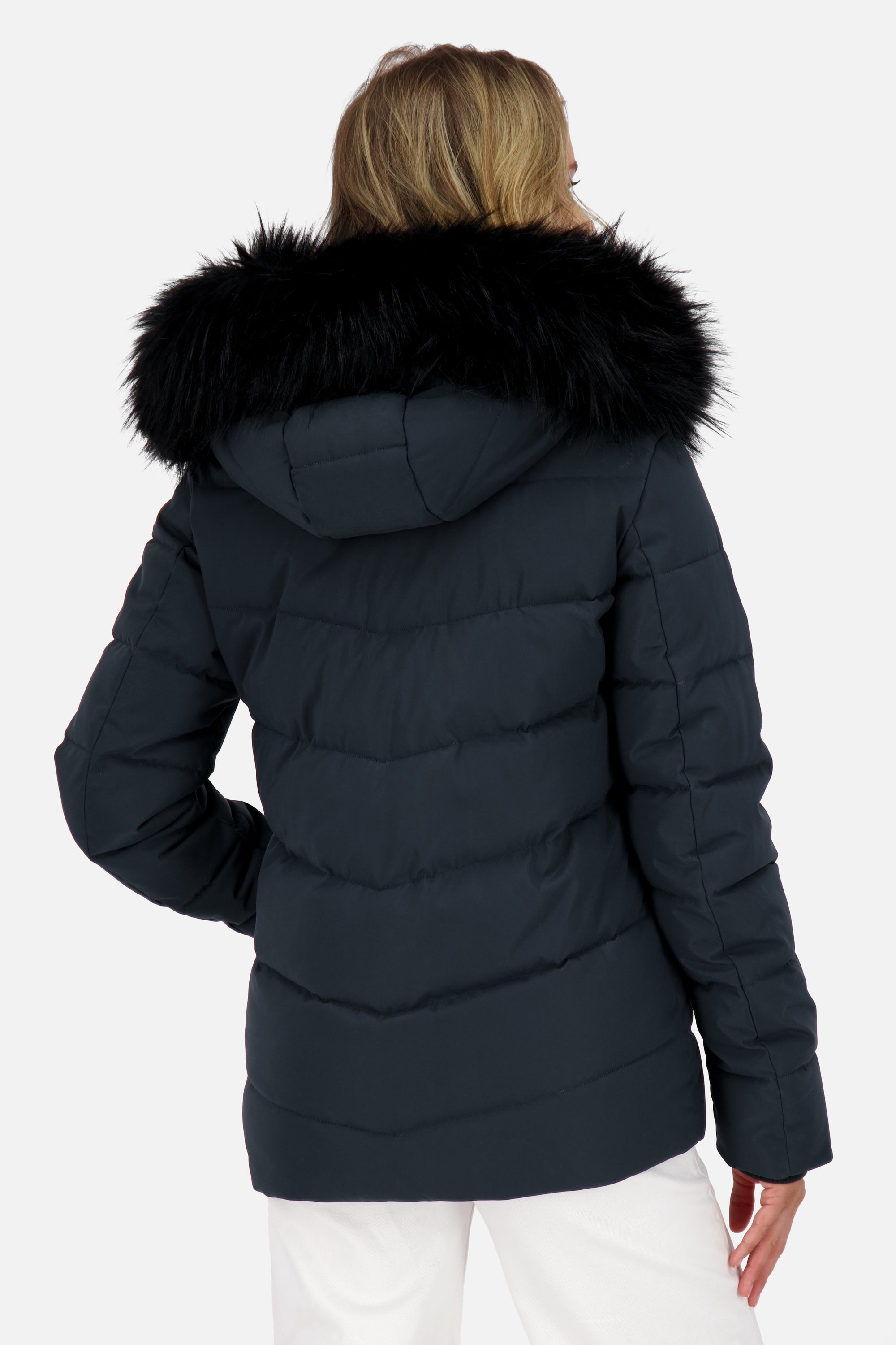 AdelaAK A Puffer Jacket Dunkelblau