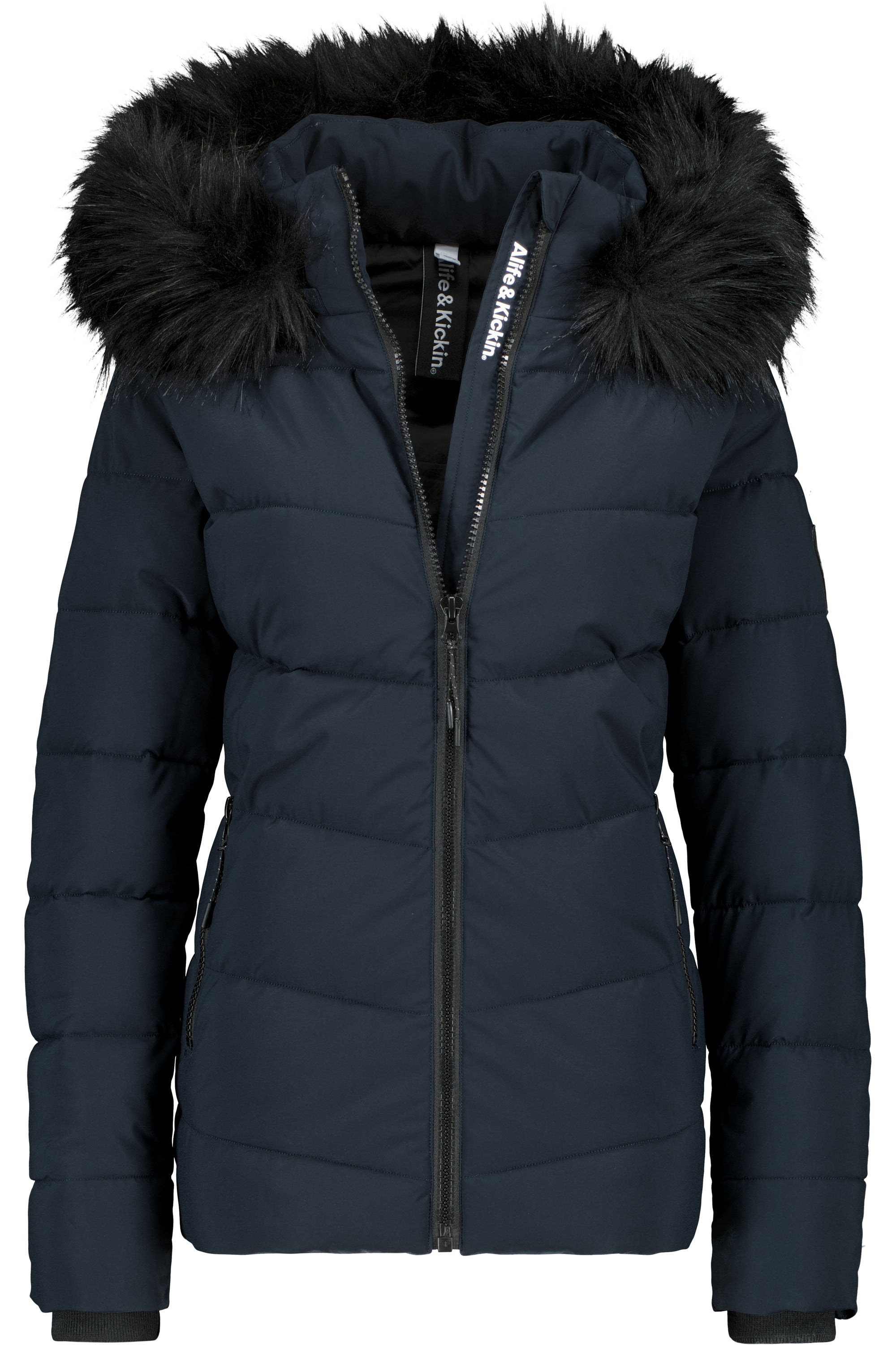 AdelaAK A Puffer Jacket Dunkelblau