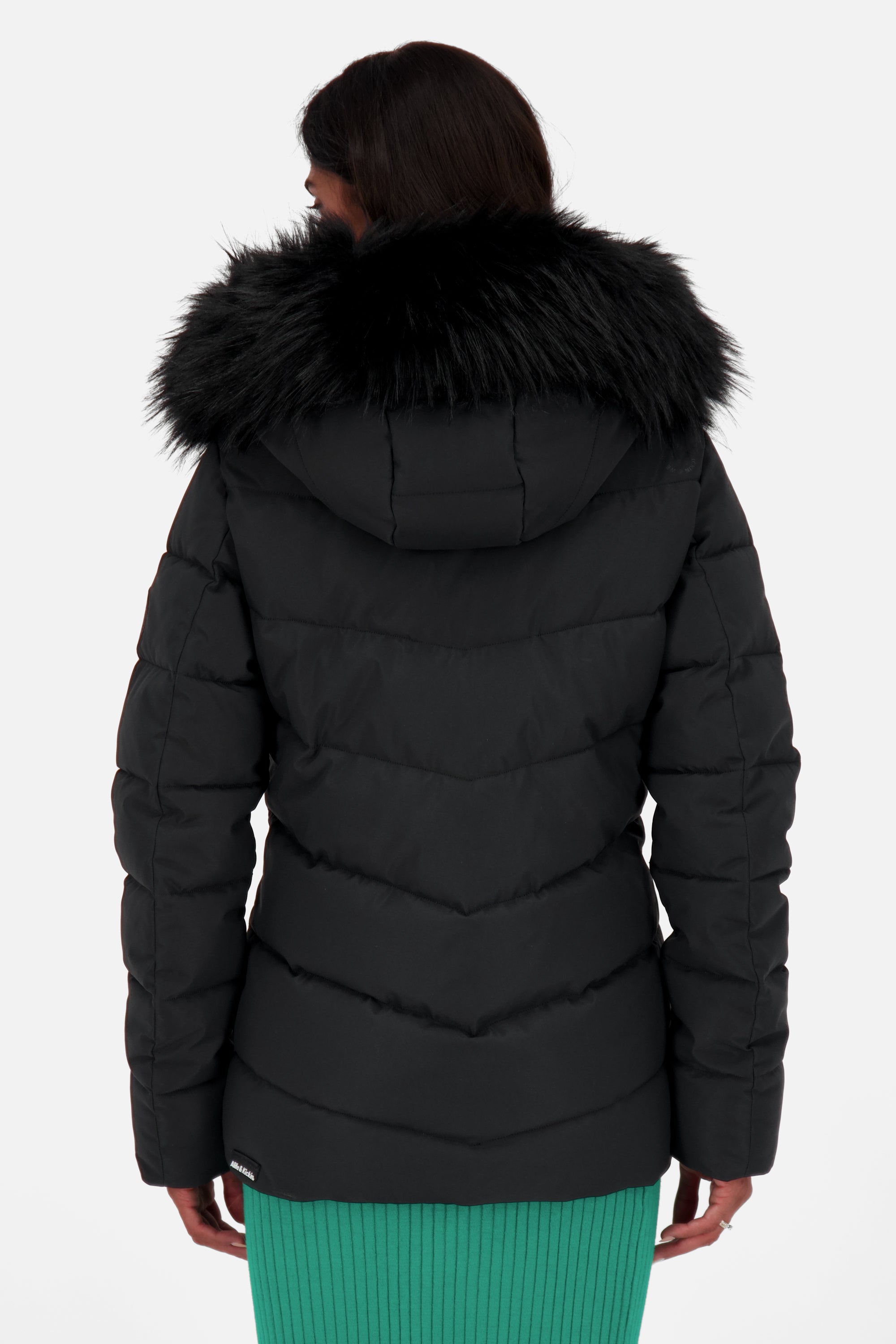 AdelaAK A Puffer Jacket Schwarz
