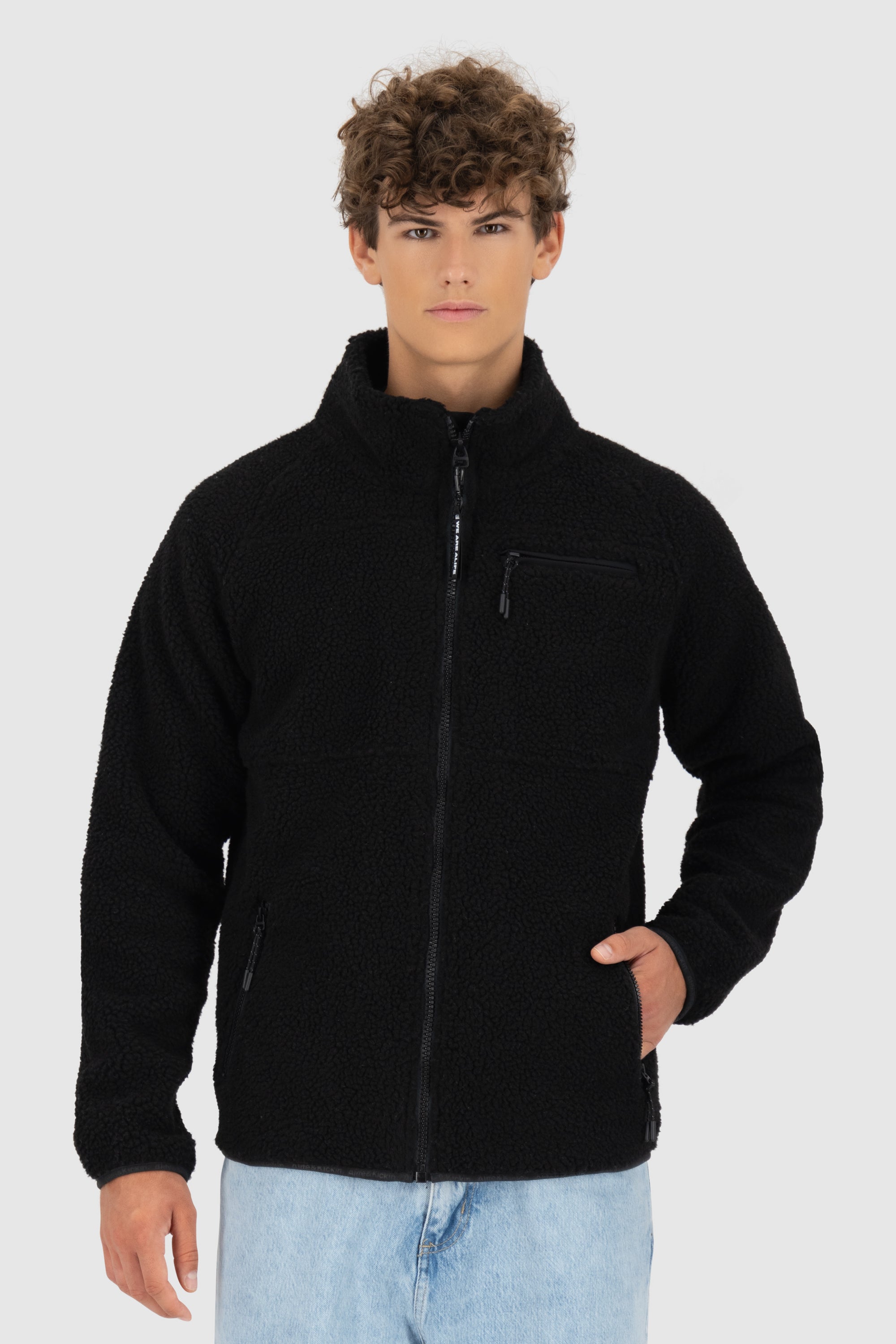RocAK G Teddy Jacket Schwarz