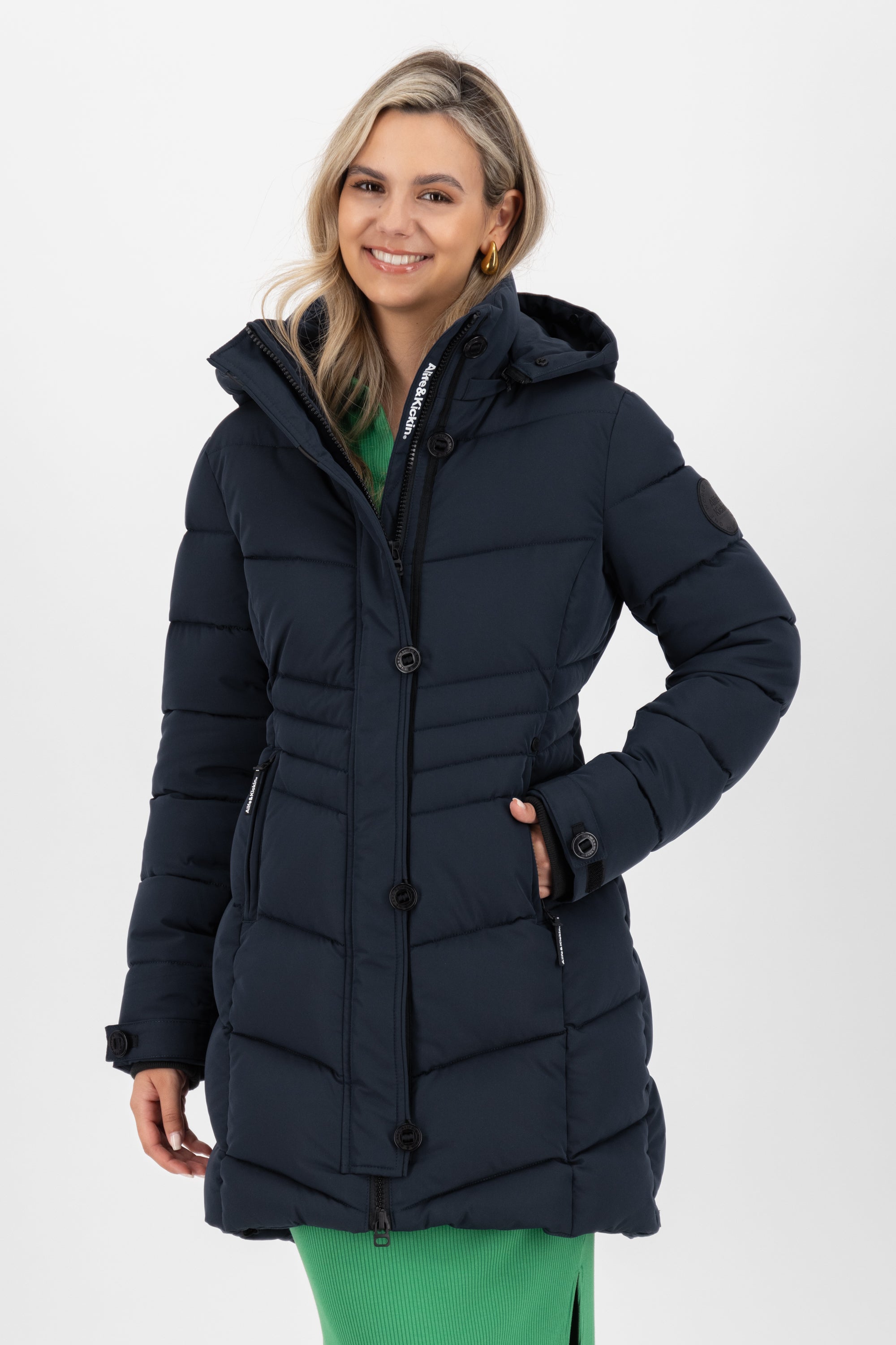 AmaliaAK A Puffer Coat Dunkelblau