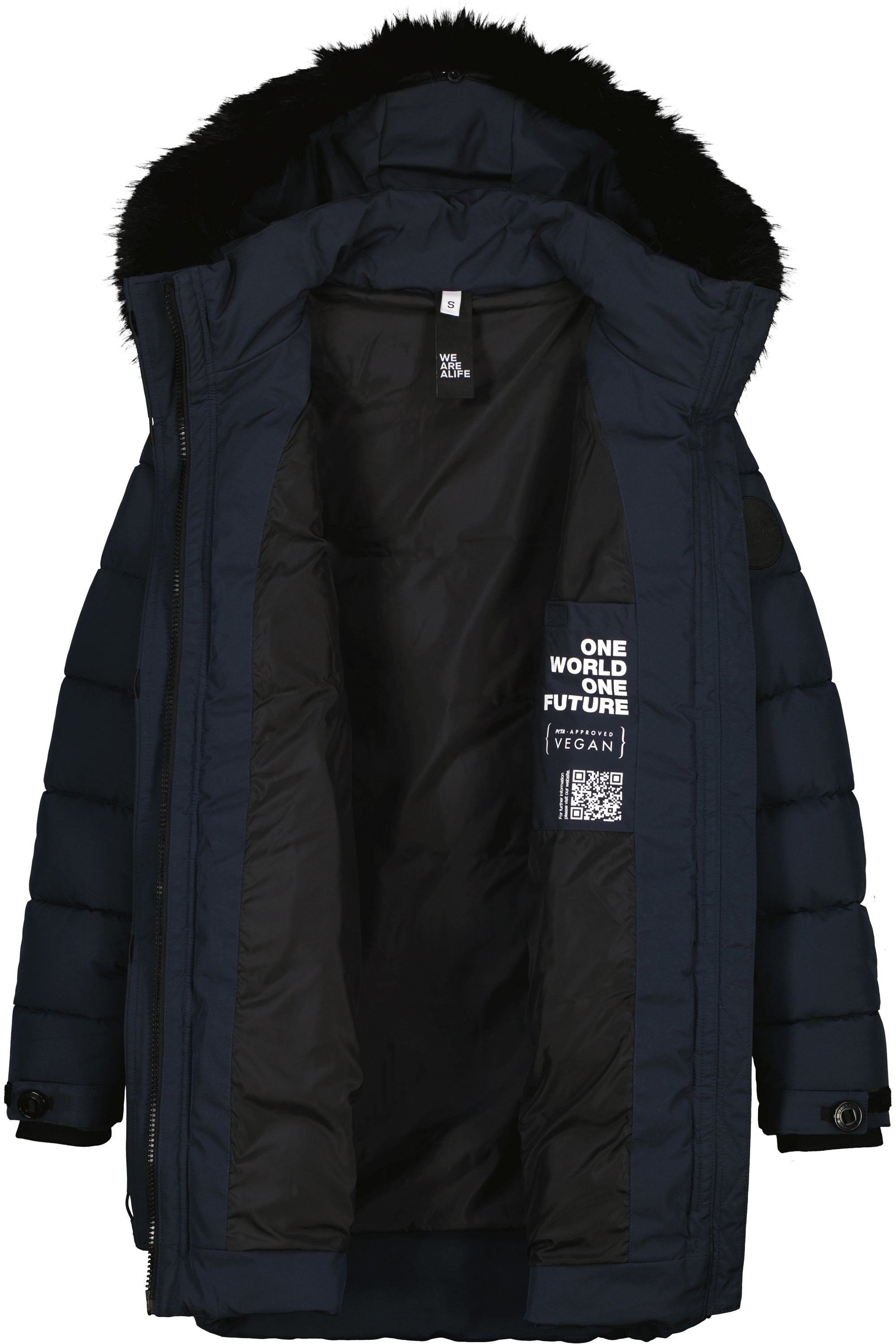 AmaliaAK A Puffer Coat Dunkelblau